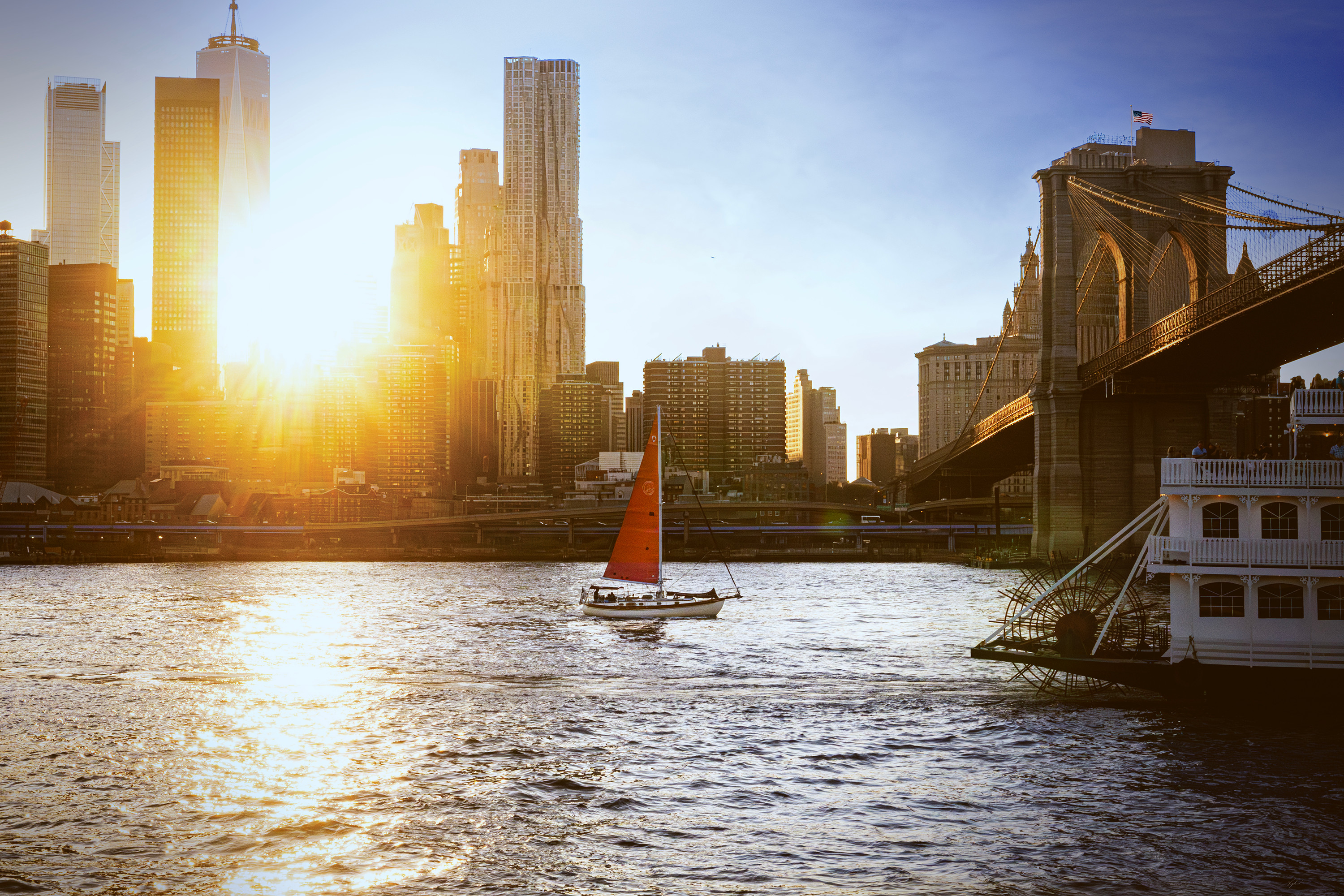 "Light Caught in Motion", NYC