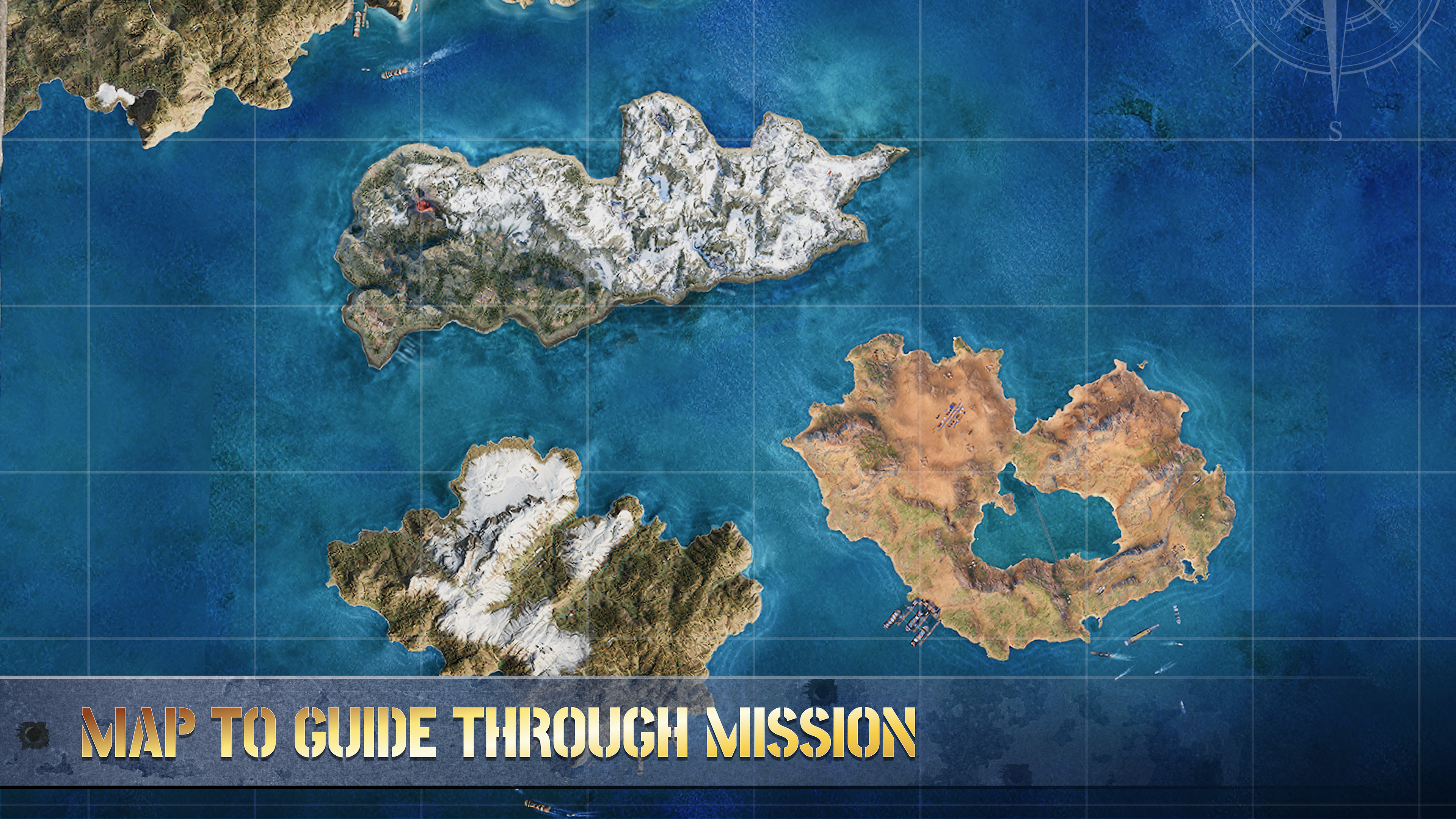 Map overview to conquer your lands