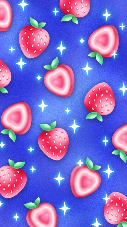 Sparkly Fruit: Strawberries