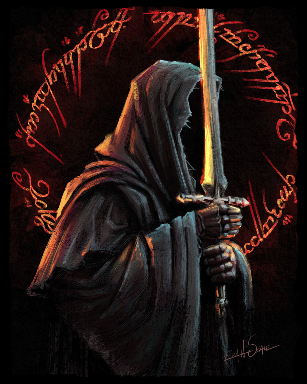 Nazgul - Painting