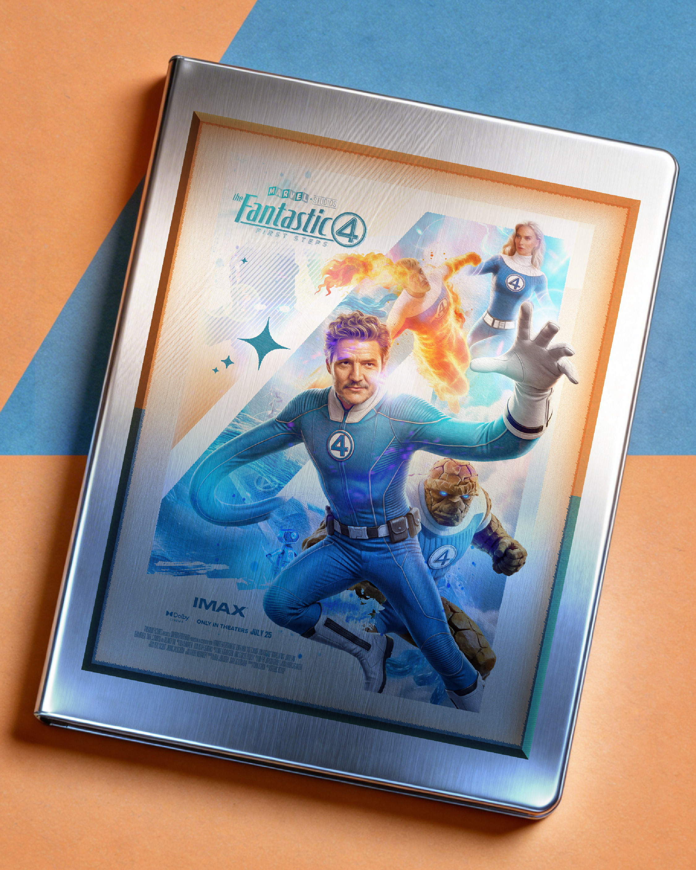 Collector’s edition packaging concept highlighting the poster artwork adapted for premium physical media and retail display