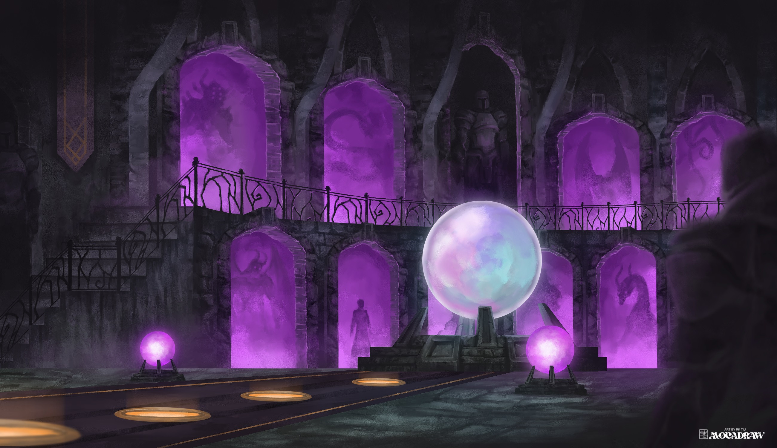 Illustrated Scene by RK Tiu