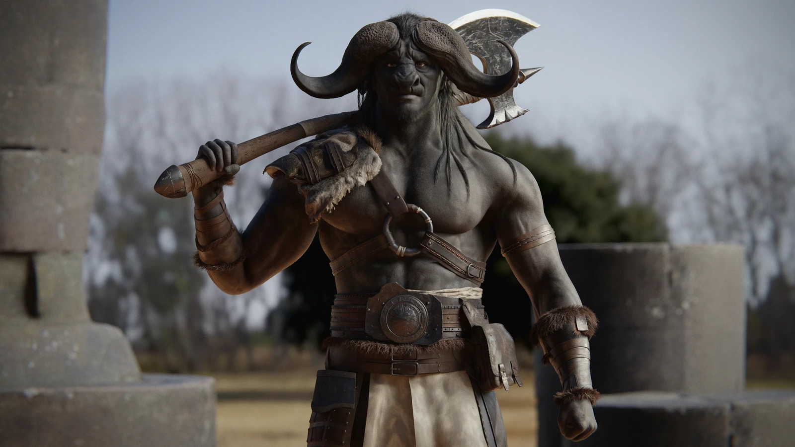 Kaz, The Minotaur 