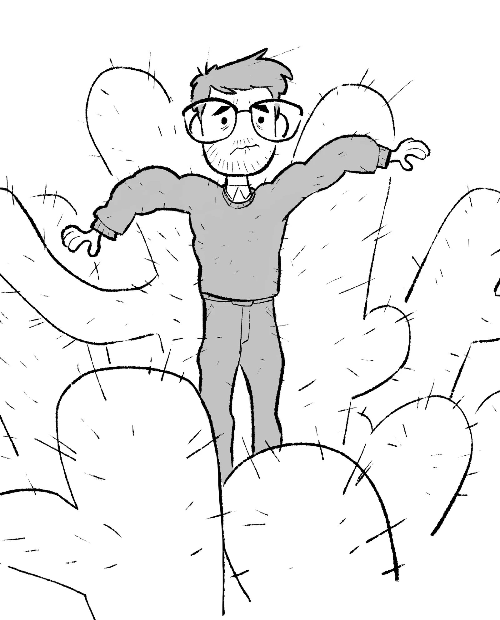 In life, there are cacti. Dans la vie, il y a des cactus. (Jacques Dutronc)