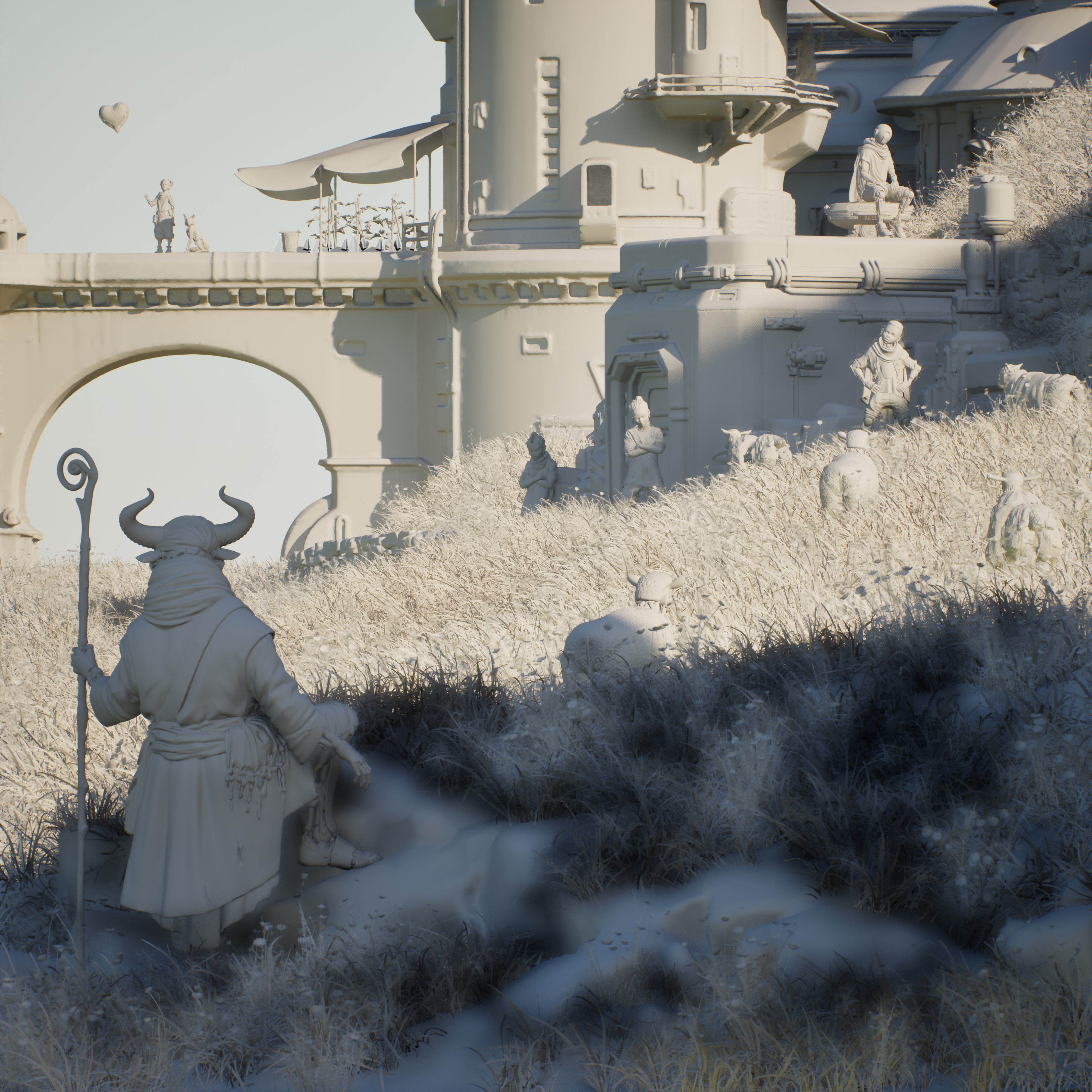 'The Shepherd and The Orphans'
Lighting