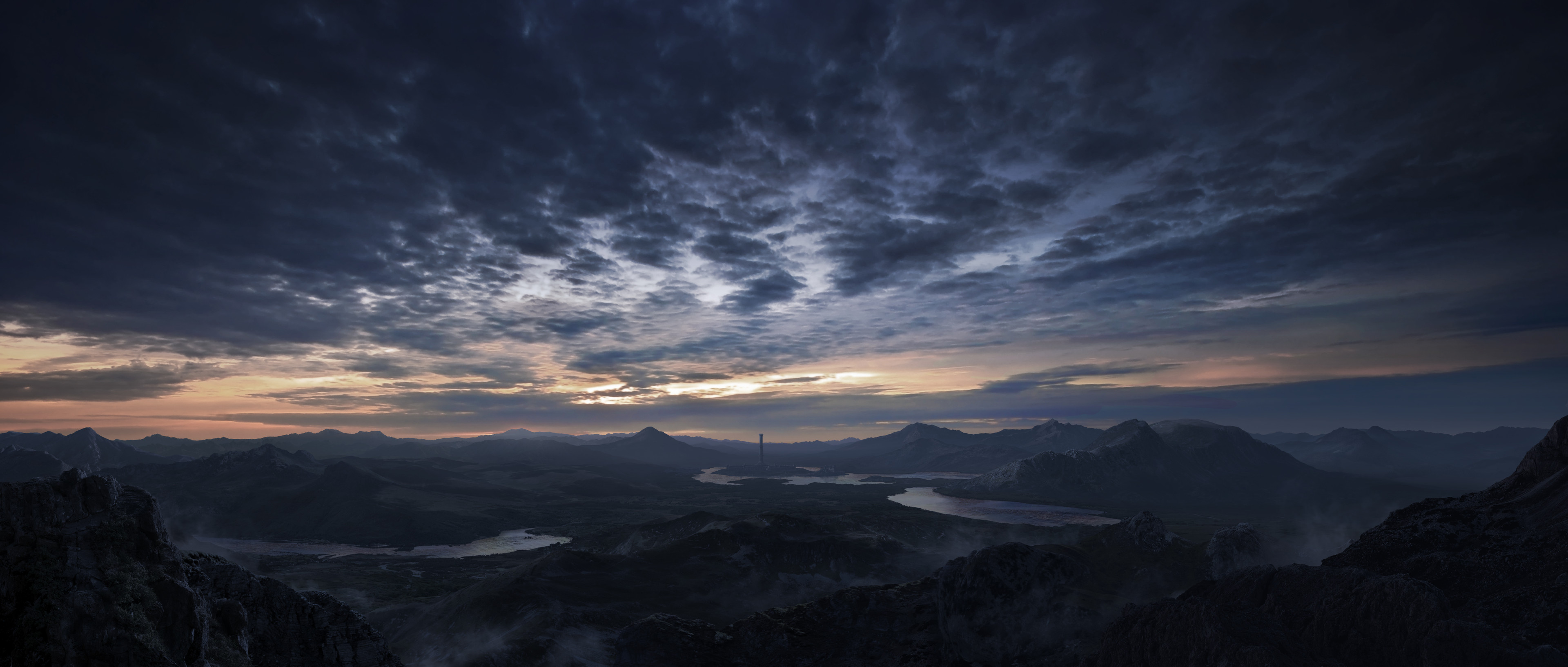 'Elder Scrolls' Matte Painting