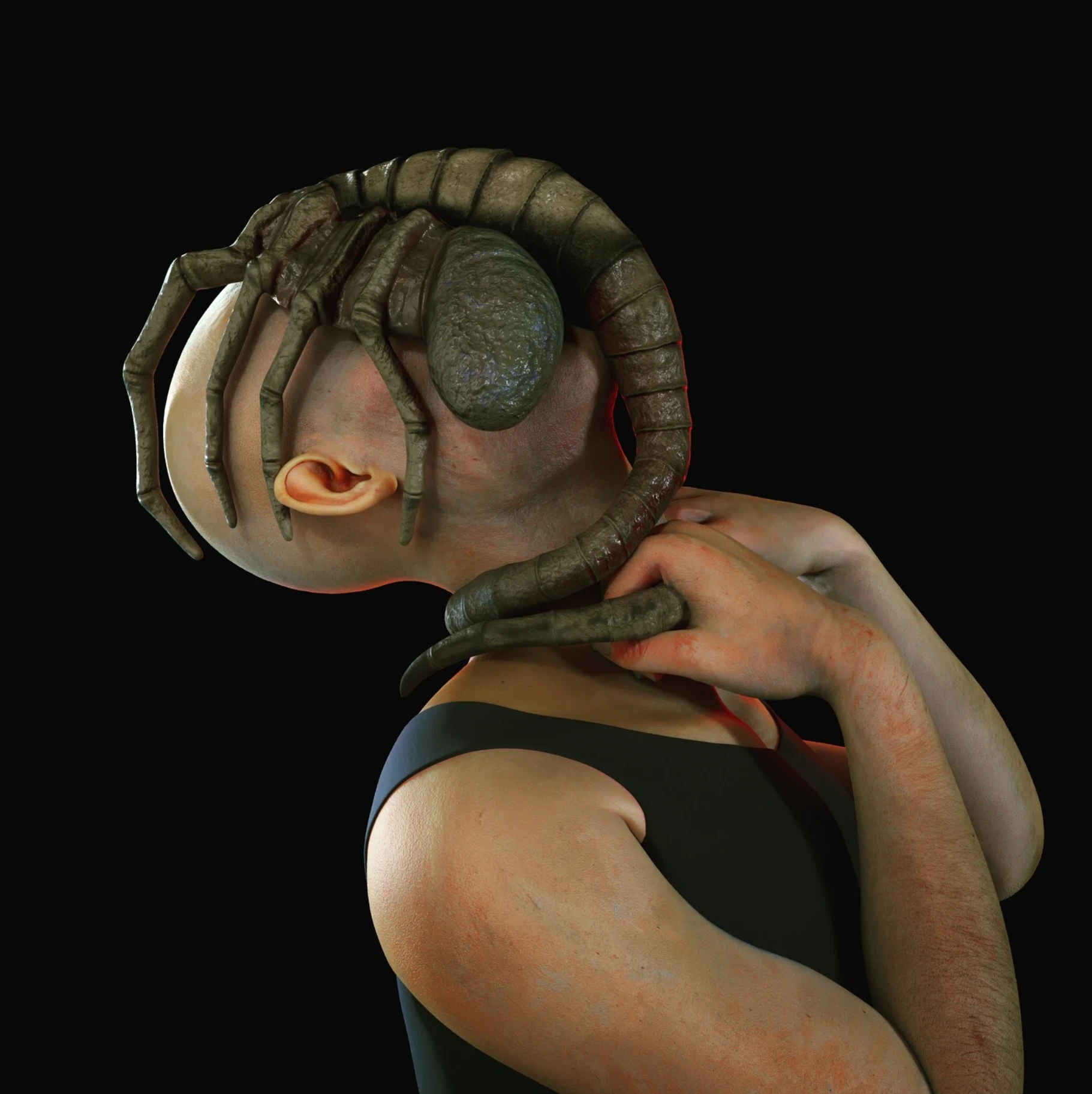 ArtStation - FACE HUGGER(ALIEN)