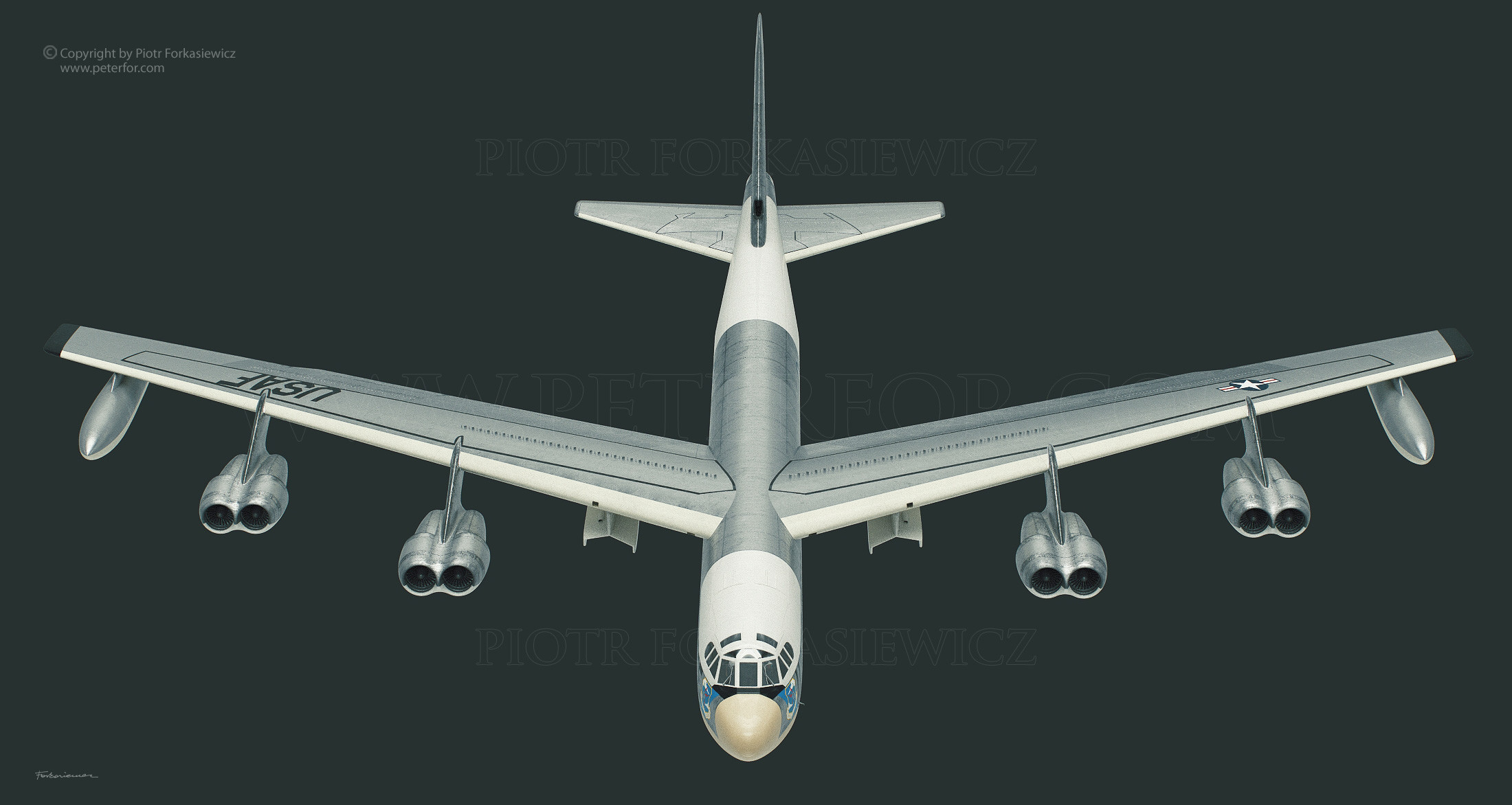 B-52H (render not included in the book)