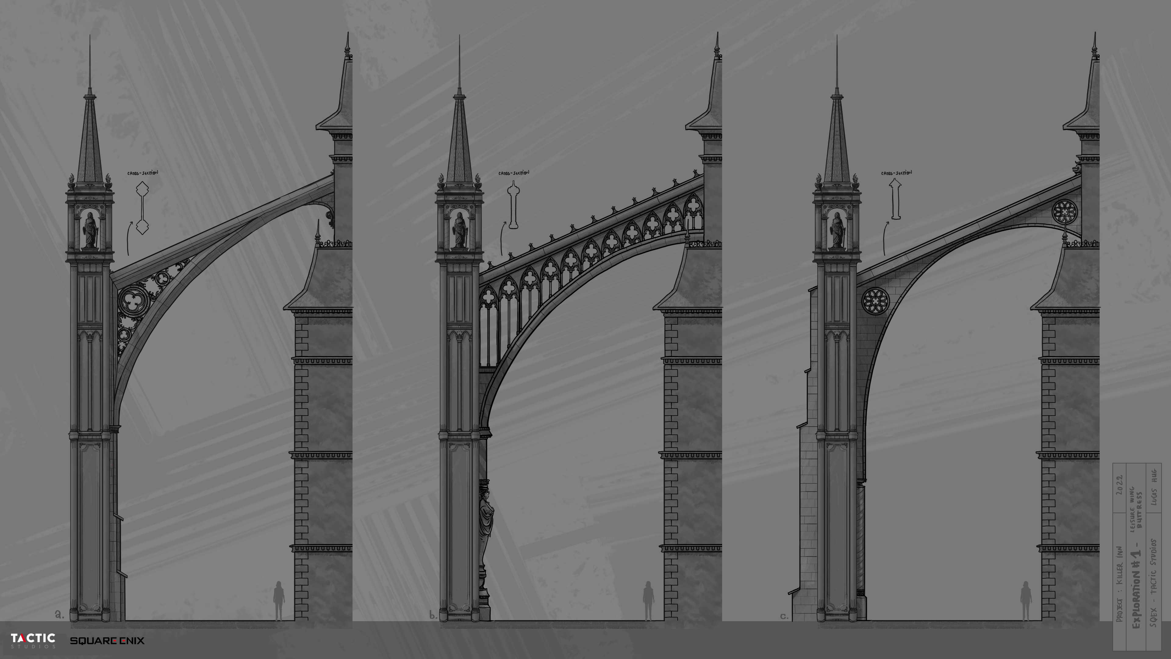 Buttresses concept.