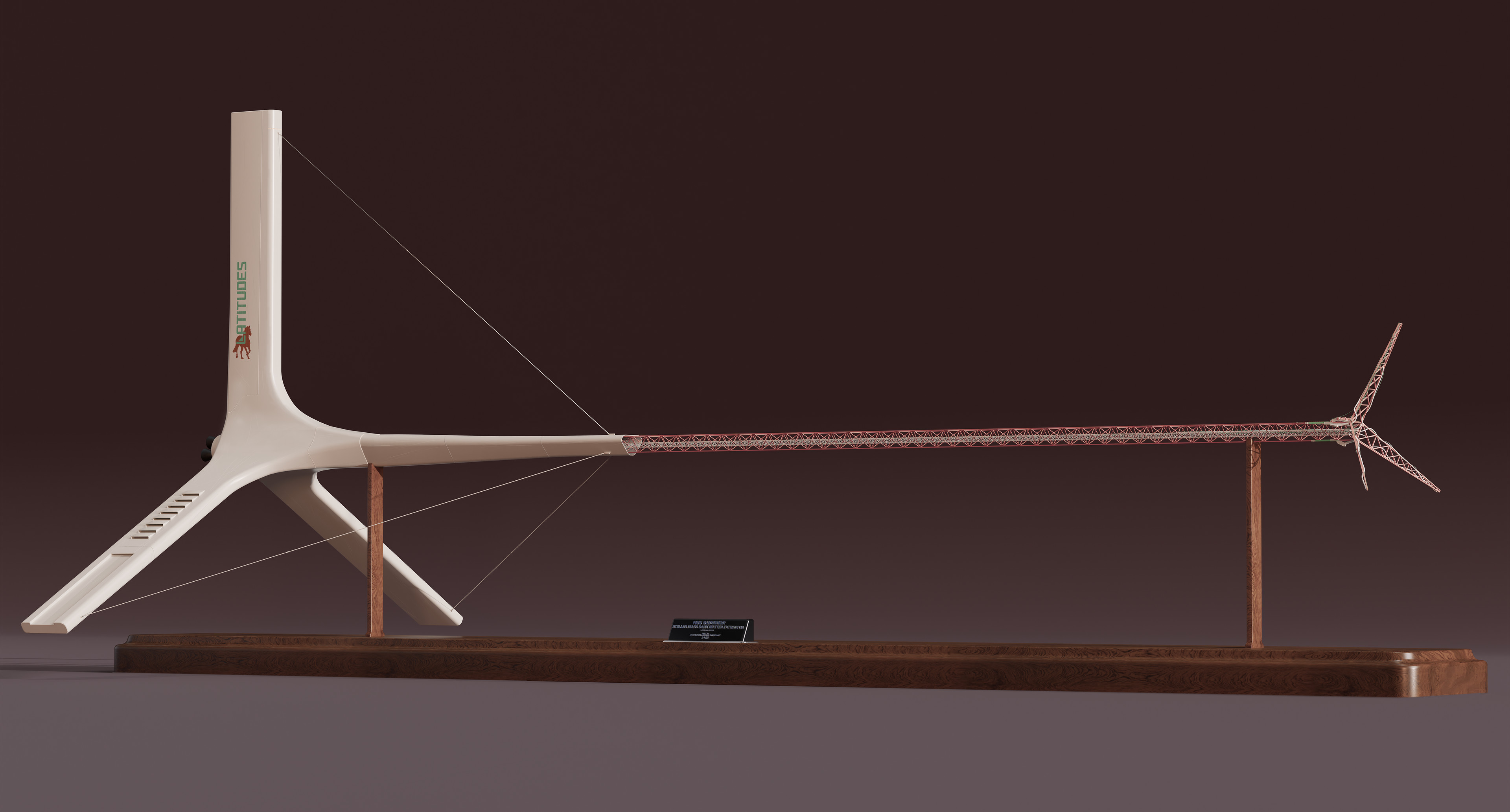 1:265,000 scale model