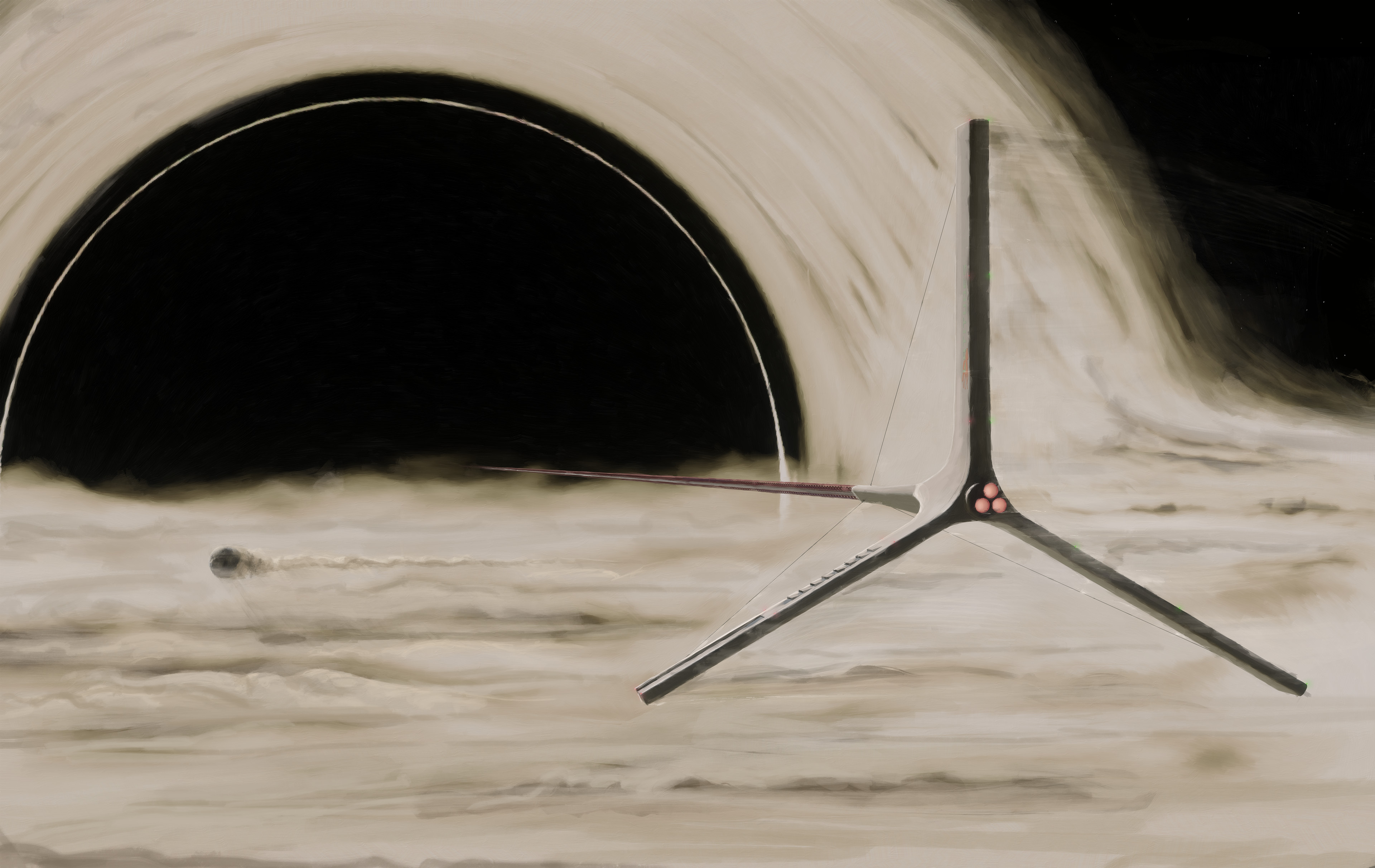 HSS Superior stationed at the edge of BH3