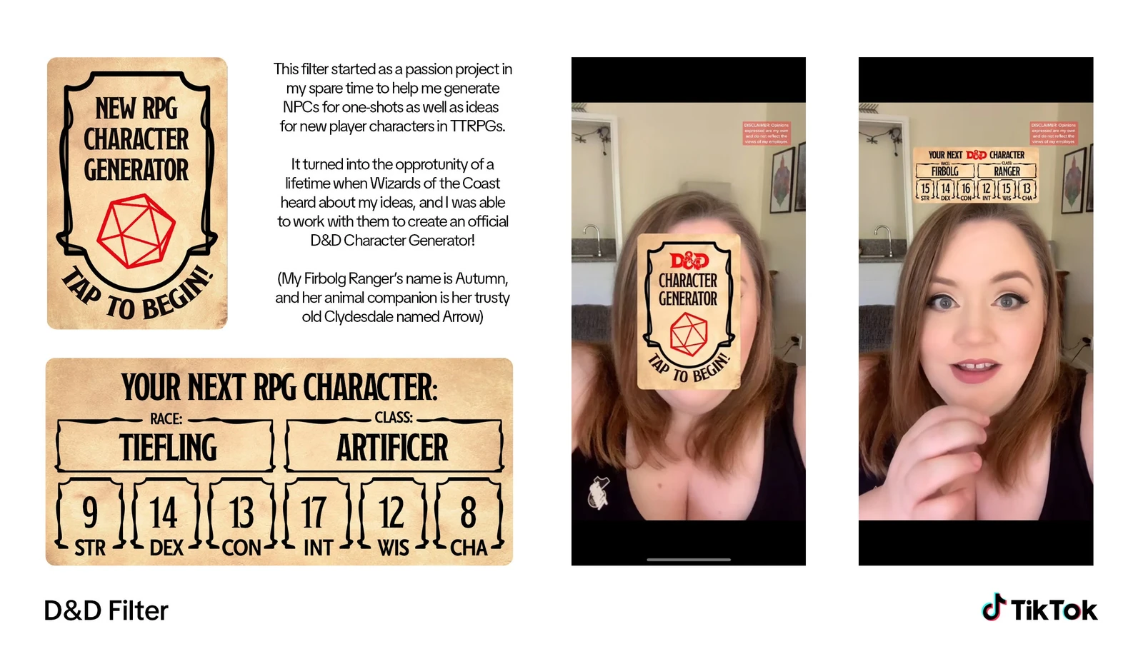 Effect: D&amp;D Filter