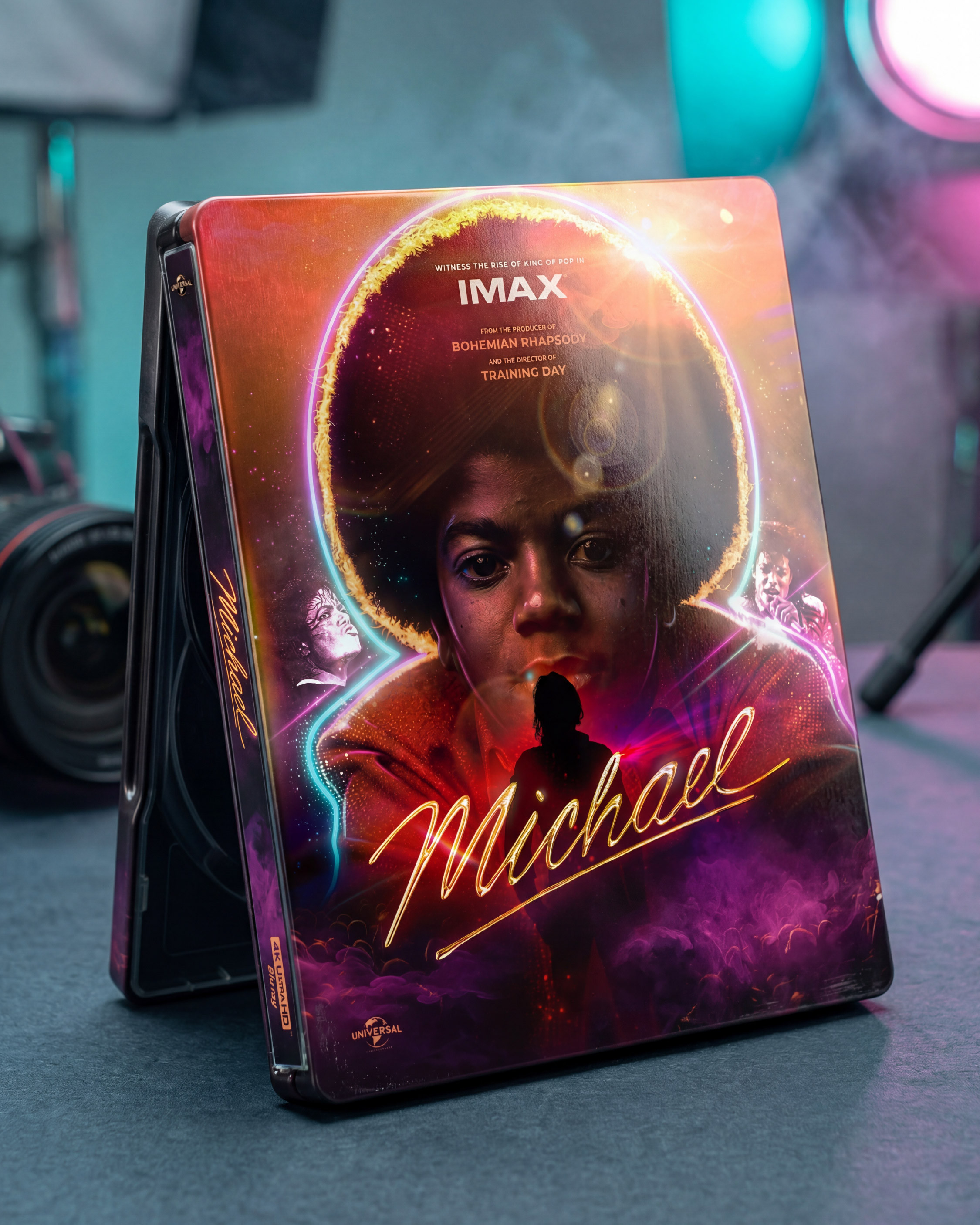 Special edition packaging concept translating the key art into a premium home entertainment collectible