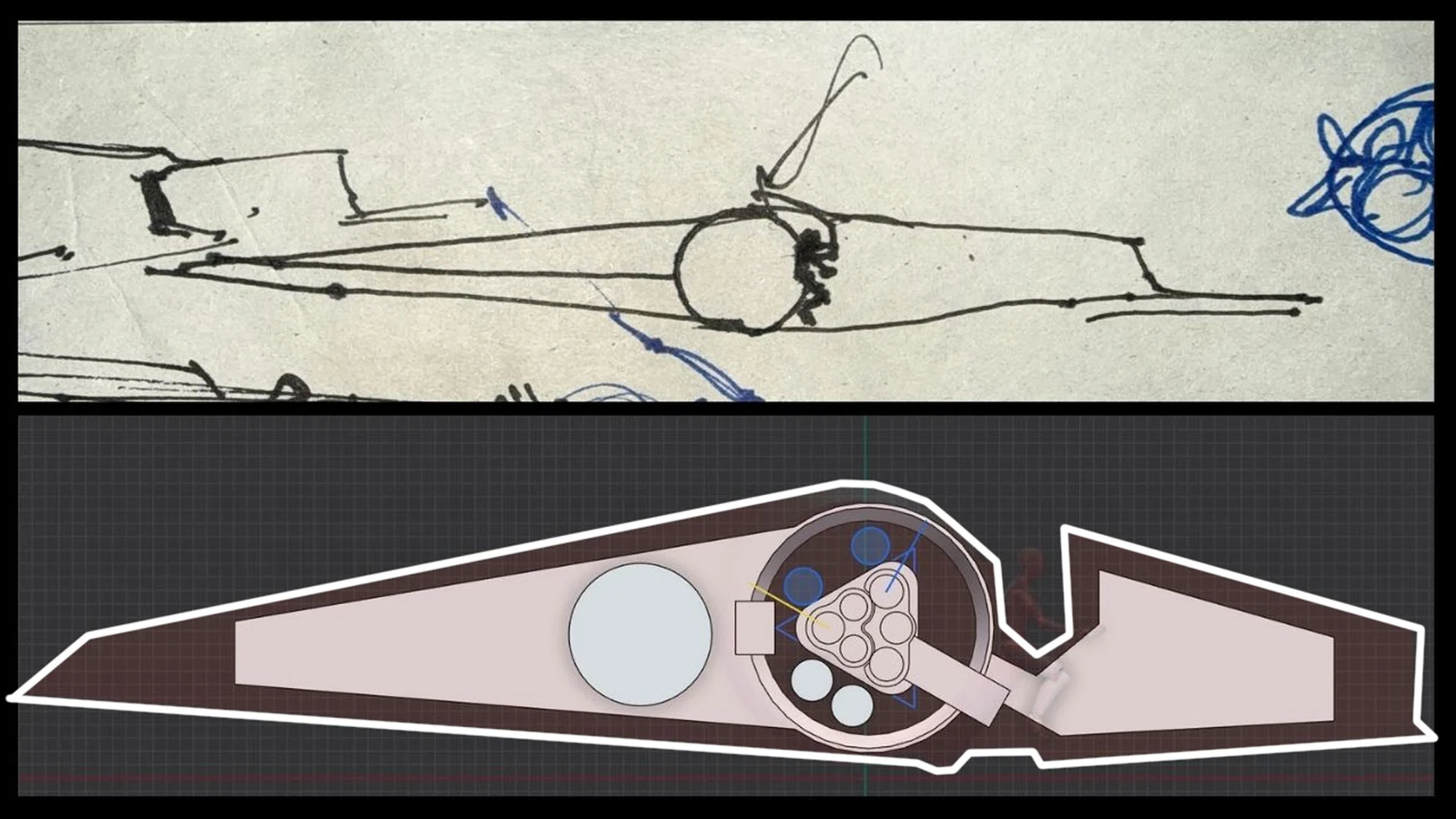 Napkin Sketch and Early Blockout