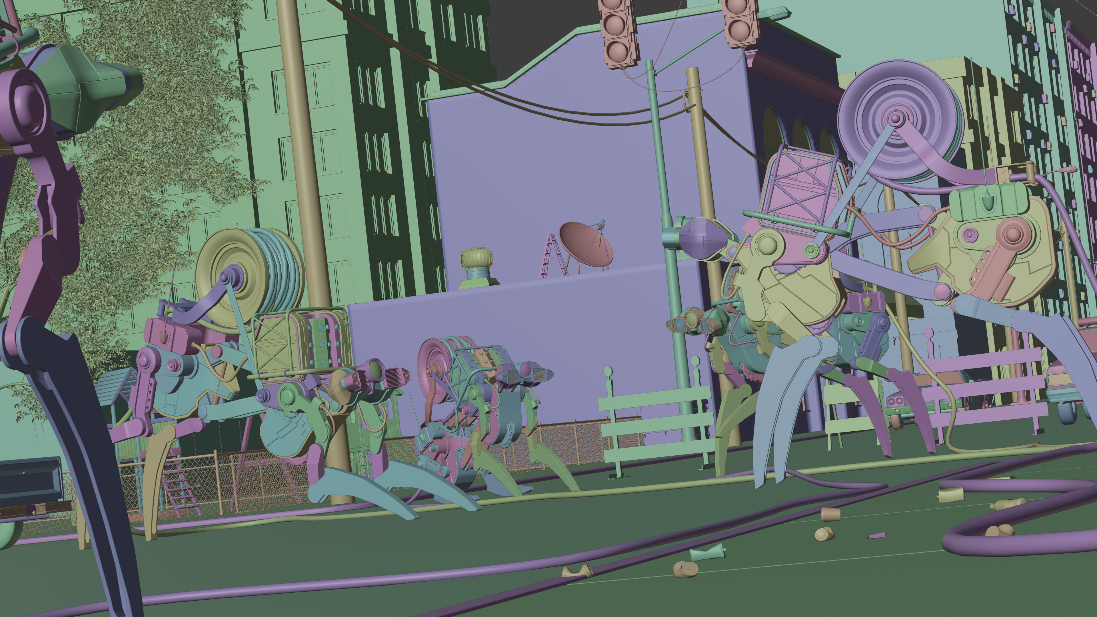 Scene workbench view