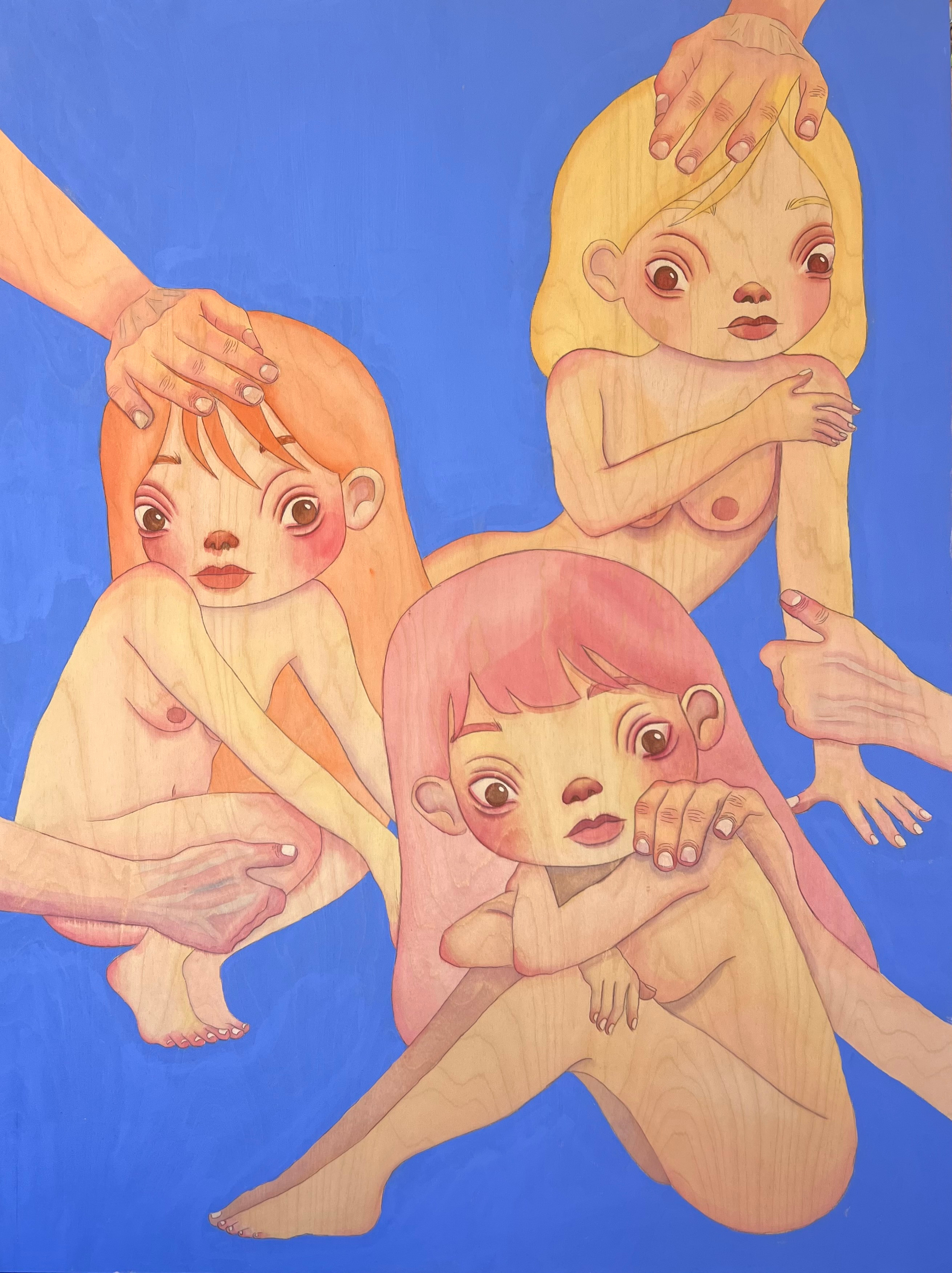 40 x 60 inches
Wood panel, Acrylic