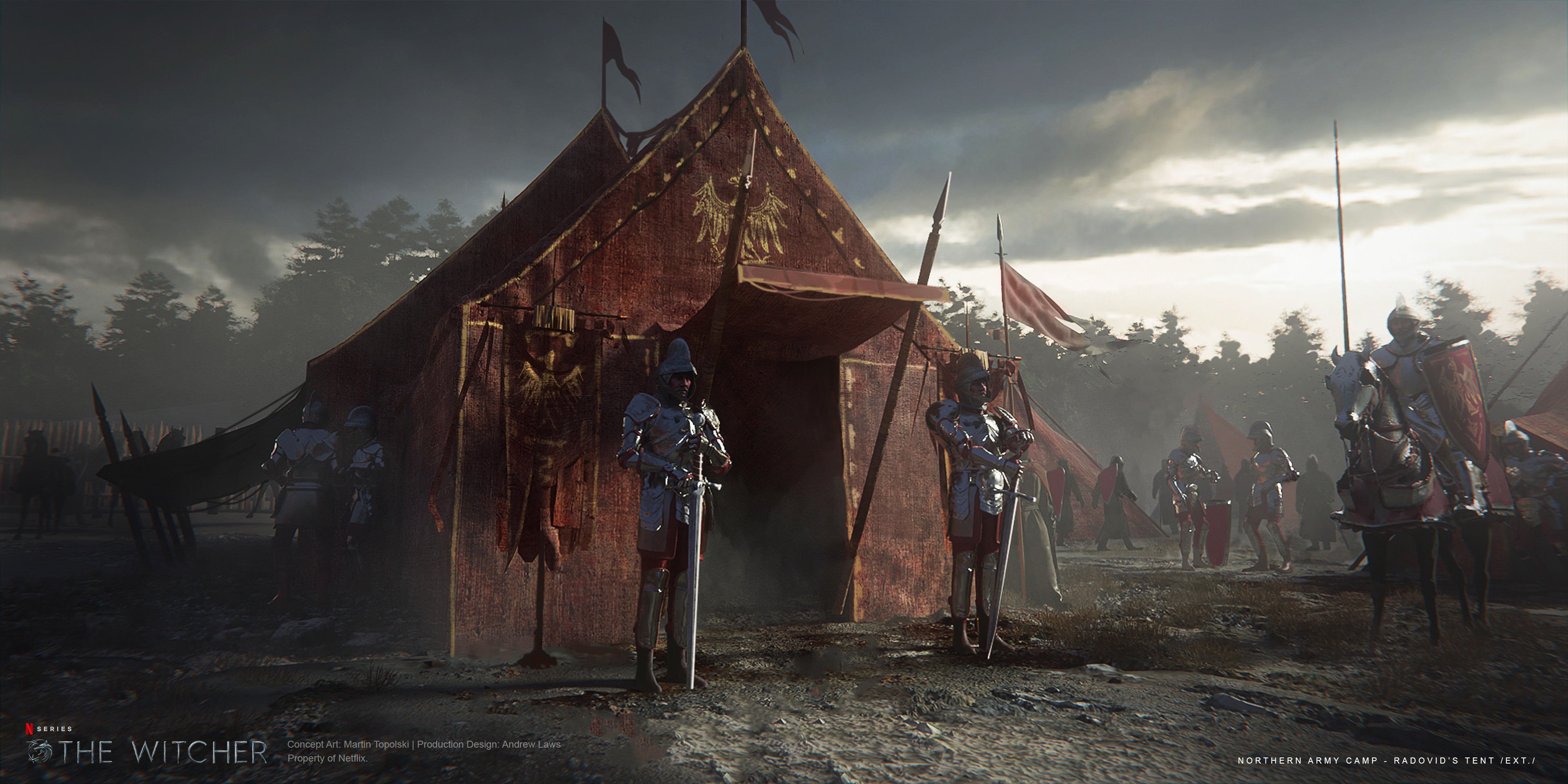 Northern Army Camp - Radovid's Tent /Ext./