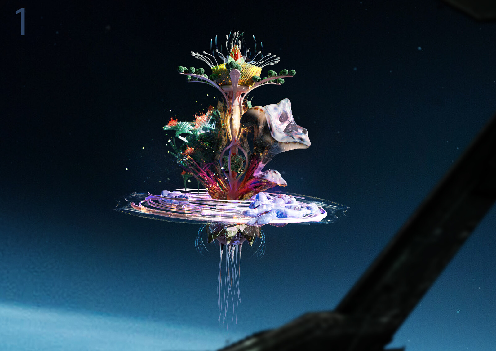 Alien Organic Space Station – Concept Exploration