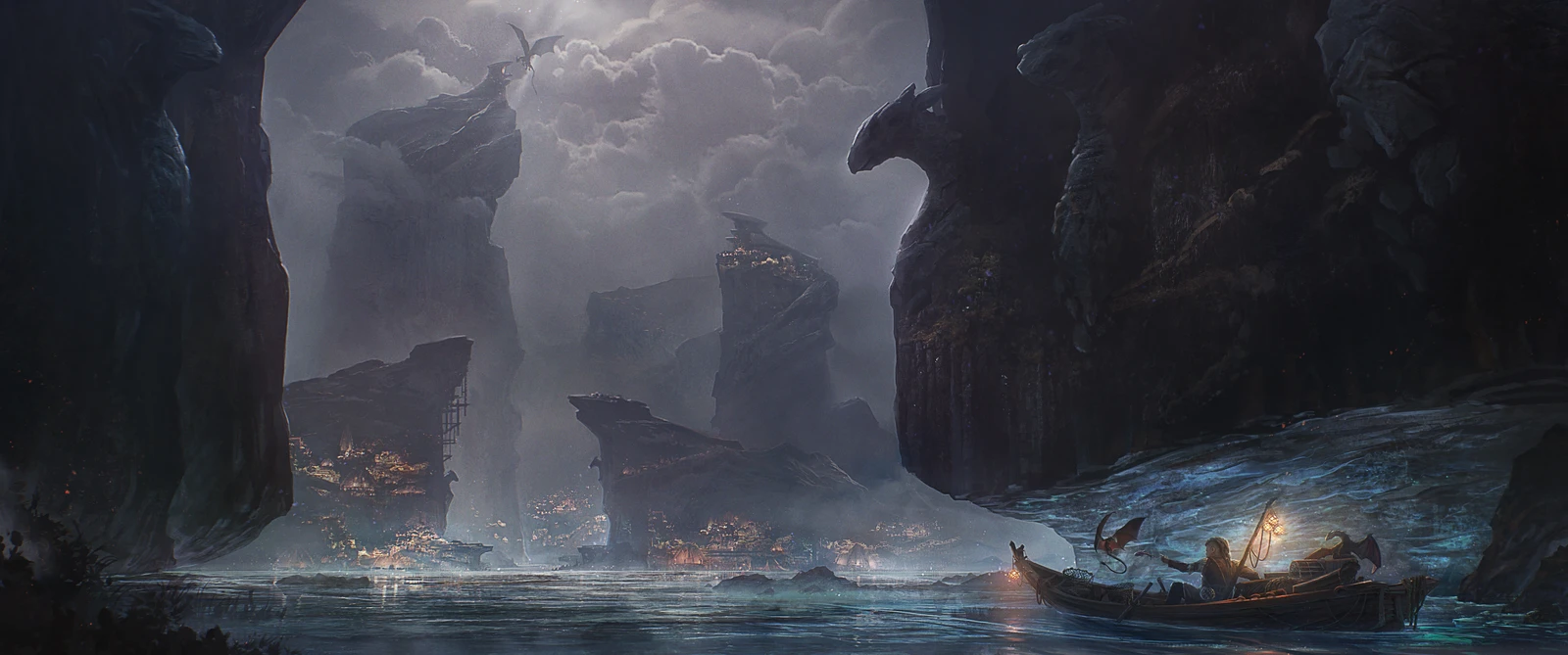 Dragon Bay - Fantasy Keyframe 1/2 | Visual Storytelling