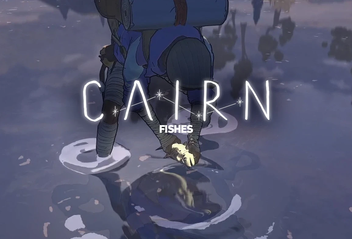 At some point, we decided to add fishes in Cairn (mostly for narrative purpose), but we dont want it to be a core gameplay feature and dont want to spend to much time working on it.