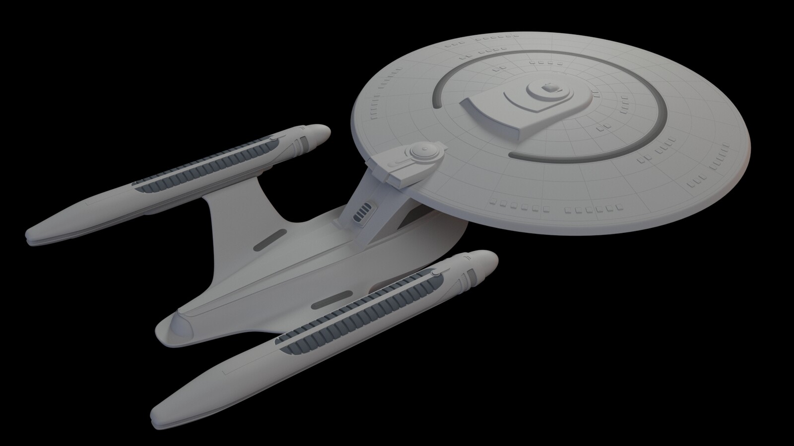 Star Trek The Next Generation - Probert Enterprise-C Concept (Work In Progress)