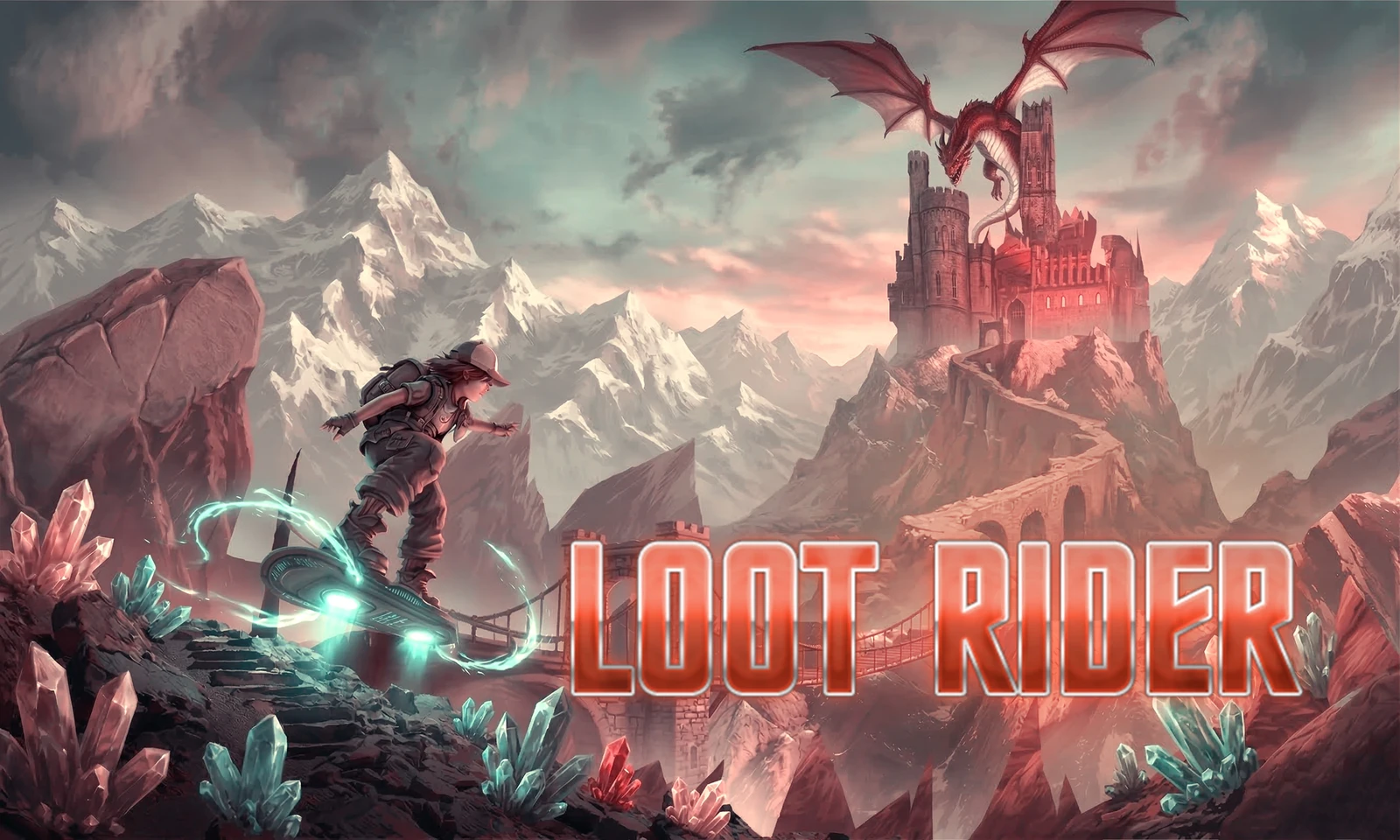 Steam Capsule Art Loot Rider