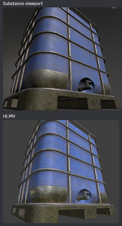 Comparison between PBR and non-PBR