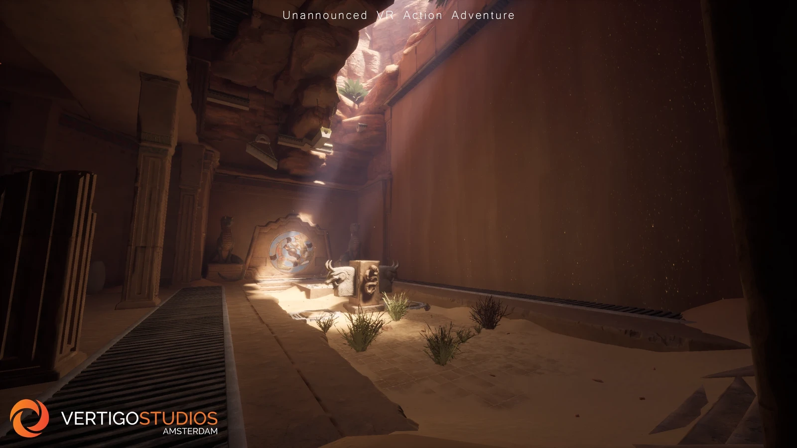In-engine look at the implemented door
