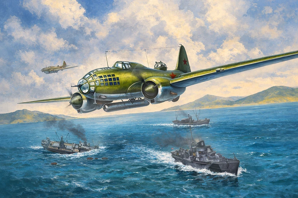 Ilyushin Il-4 Torpedo Bomber