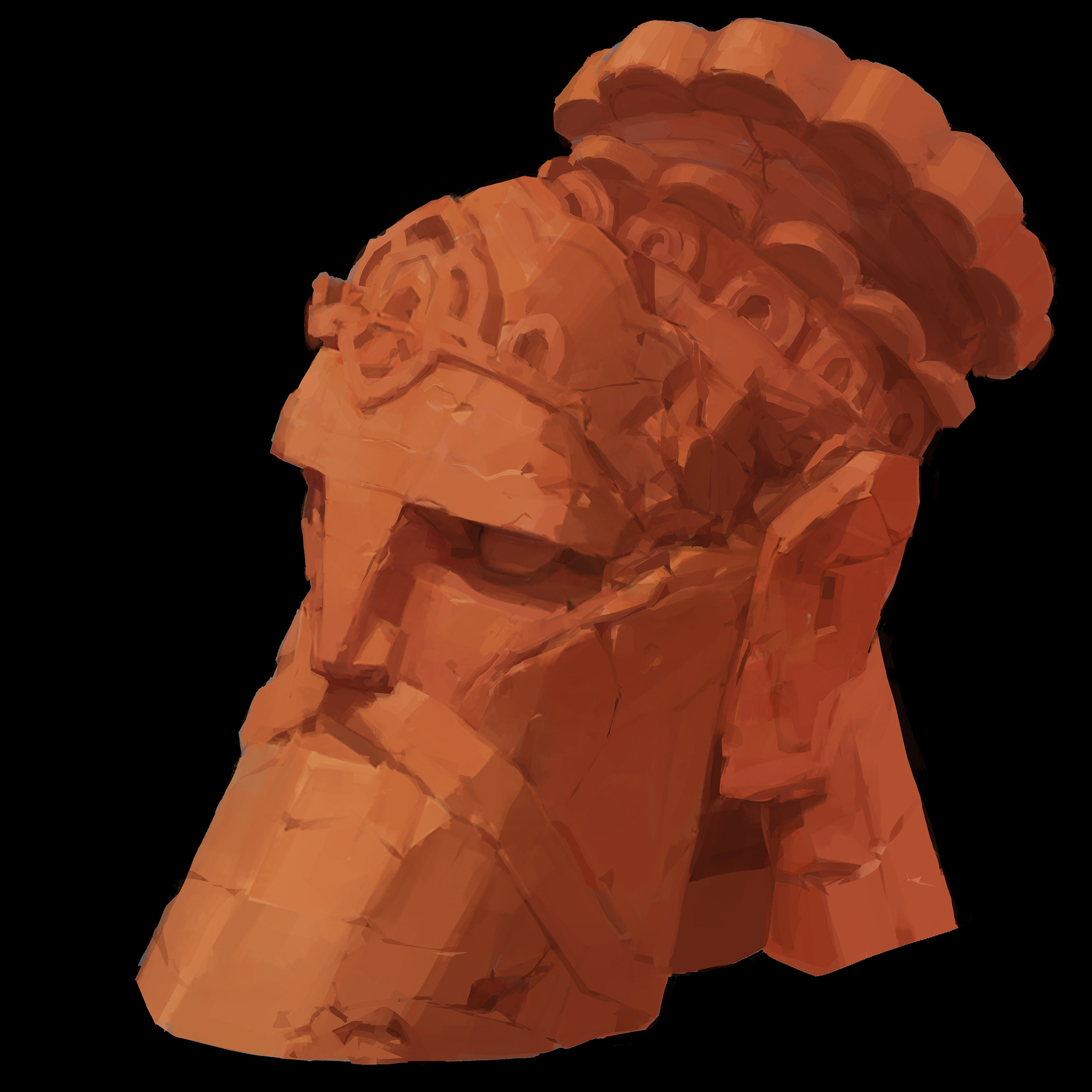 Desert Ruin Head