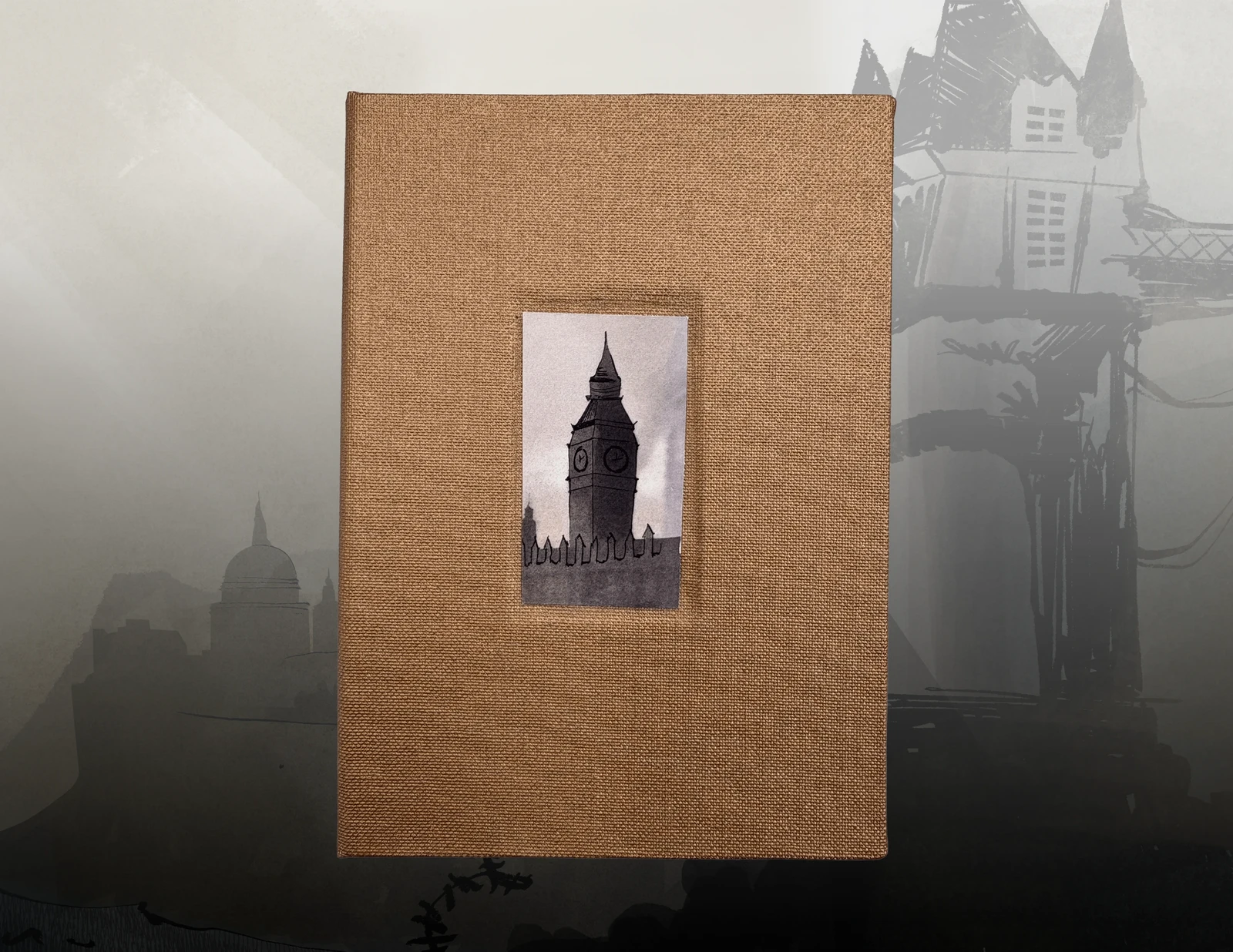 London bridge: Accordion book design