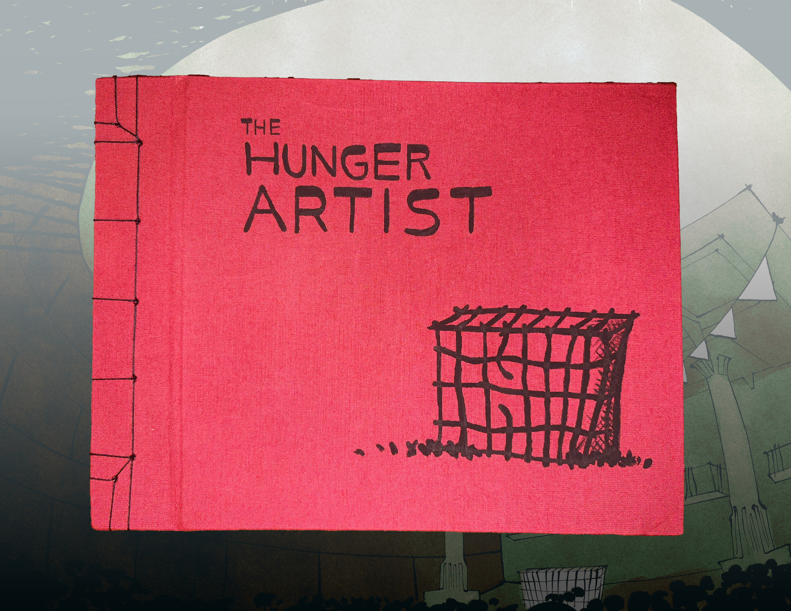 An illustrated version of Franz Kafkas short story, 'A Hunger Artist'