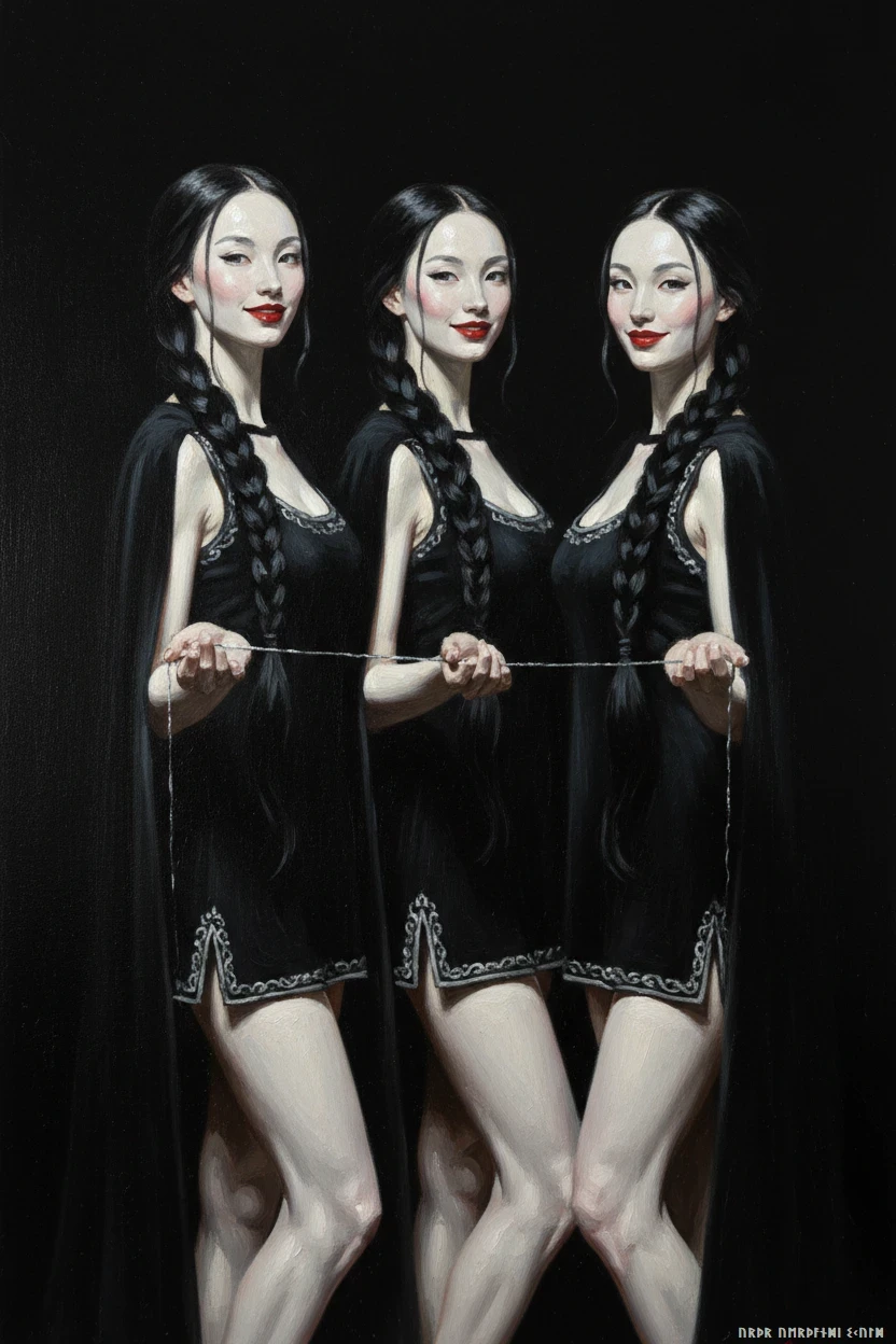 ArtStation - Norns with thread