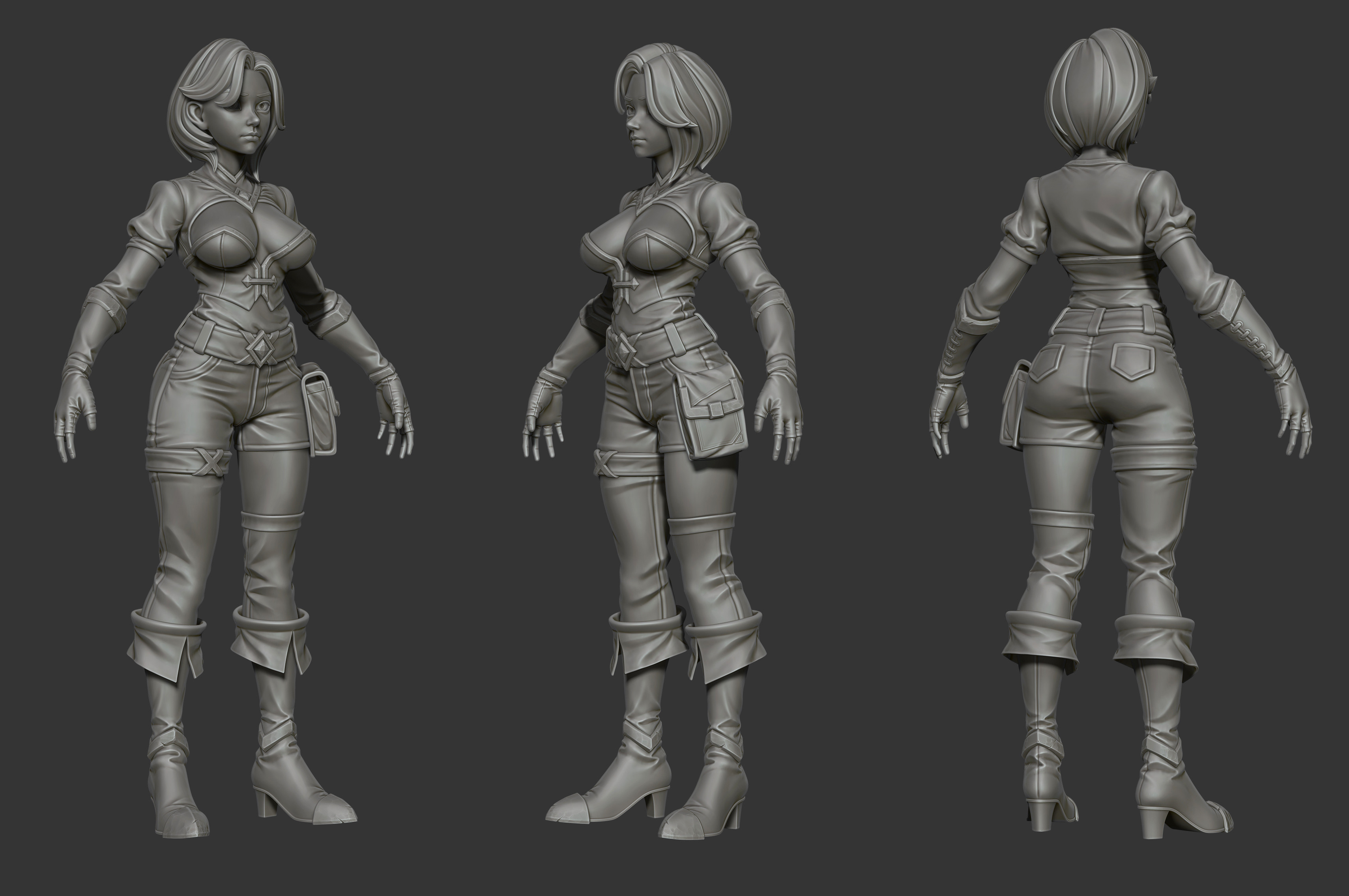 Base body with Enforcer Oufit