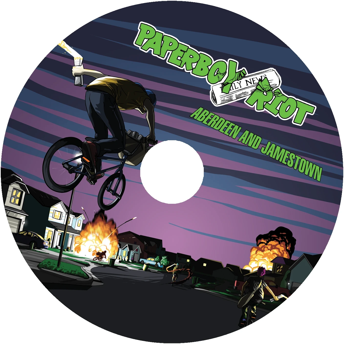CD disk art