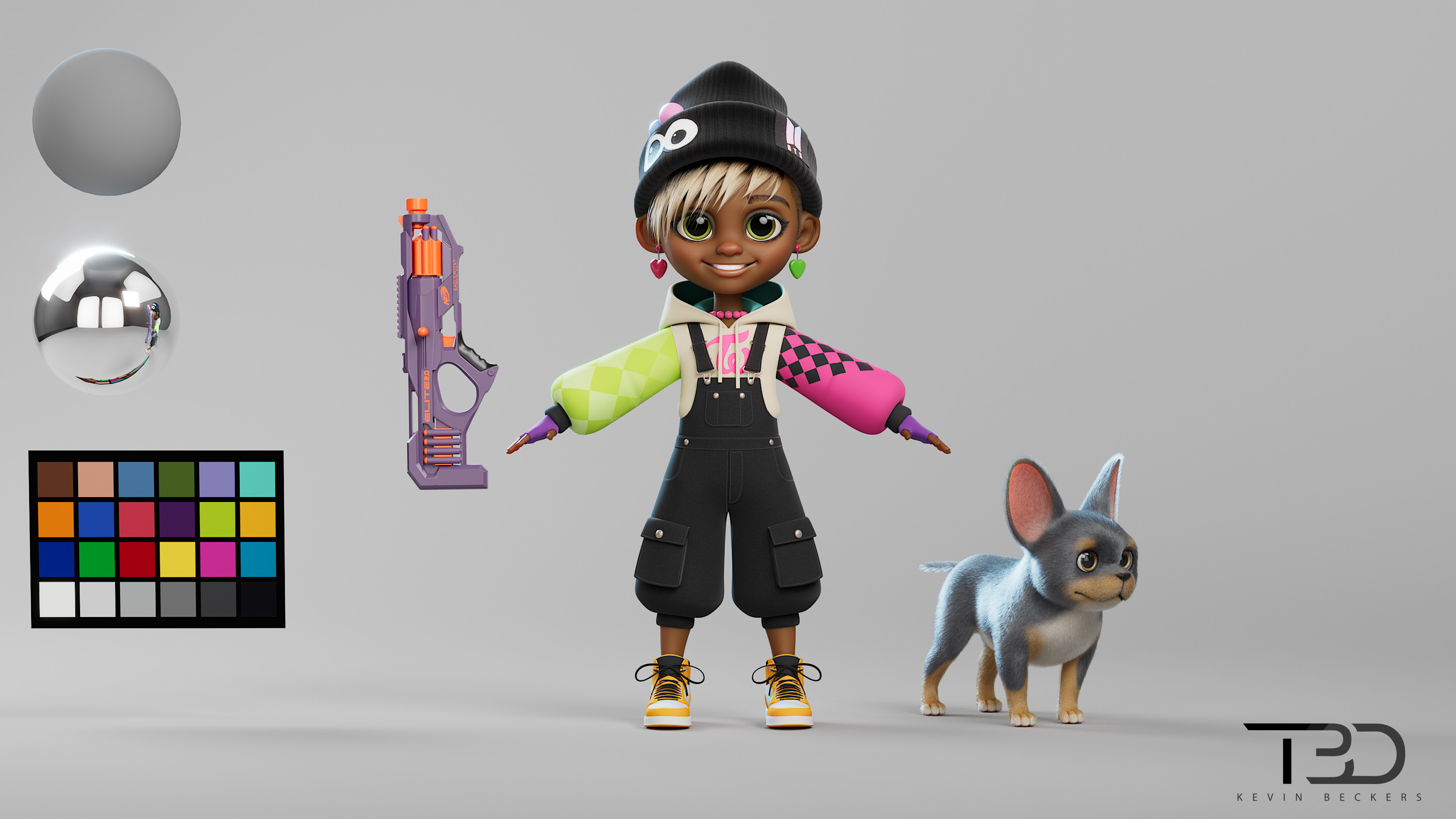 Mel and Zeus (guess who's Zeus)