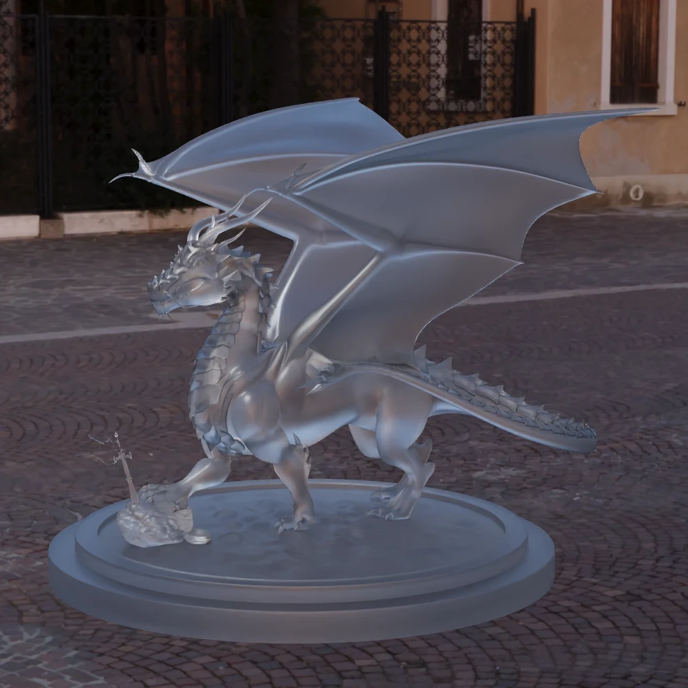 Trowbridge-Reiz Microfacet Specular BSDF | 0.2 roughness
  512spp, 1000x1000, 2min, OIDN denoised