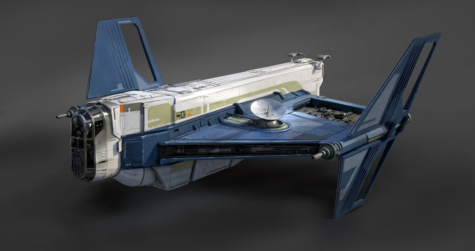 The Blue Mynock / Vehicle Concept / Design by Clinton Young by Clinton Young