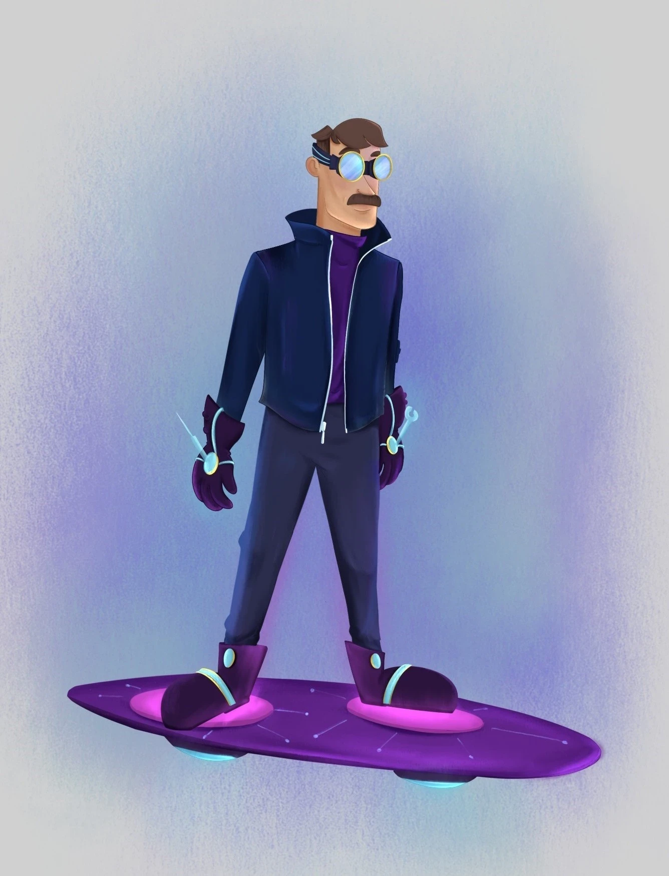 Seraj character design by student Rofaida Saadawy