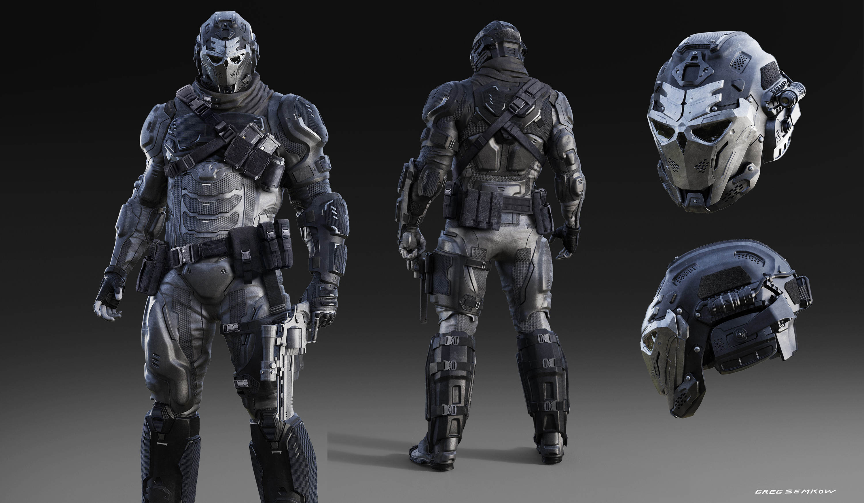 Final design and head gear.