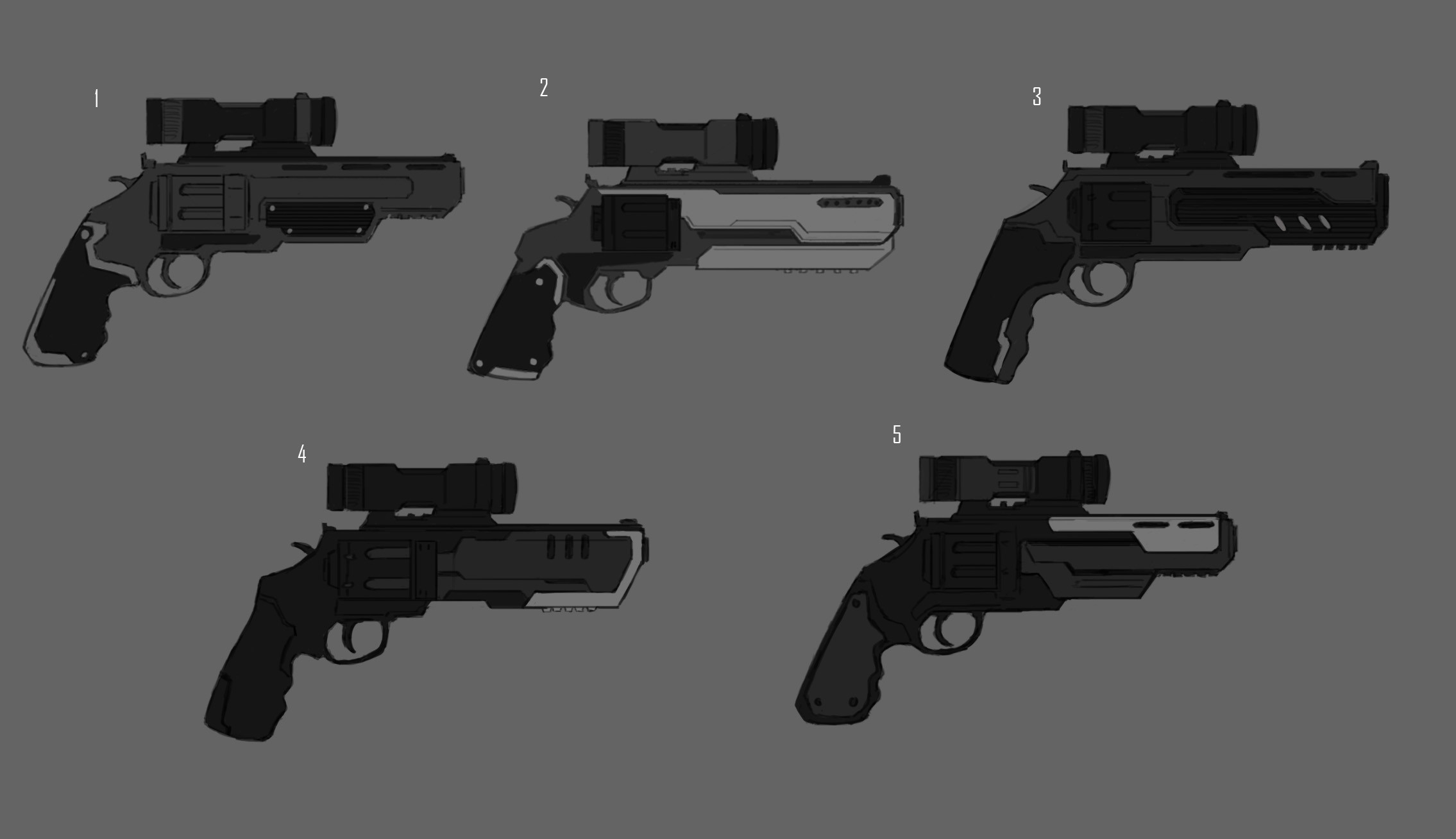 Initial sketch exploration. 