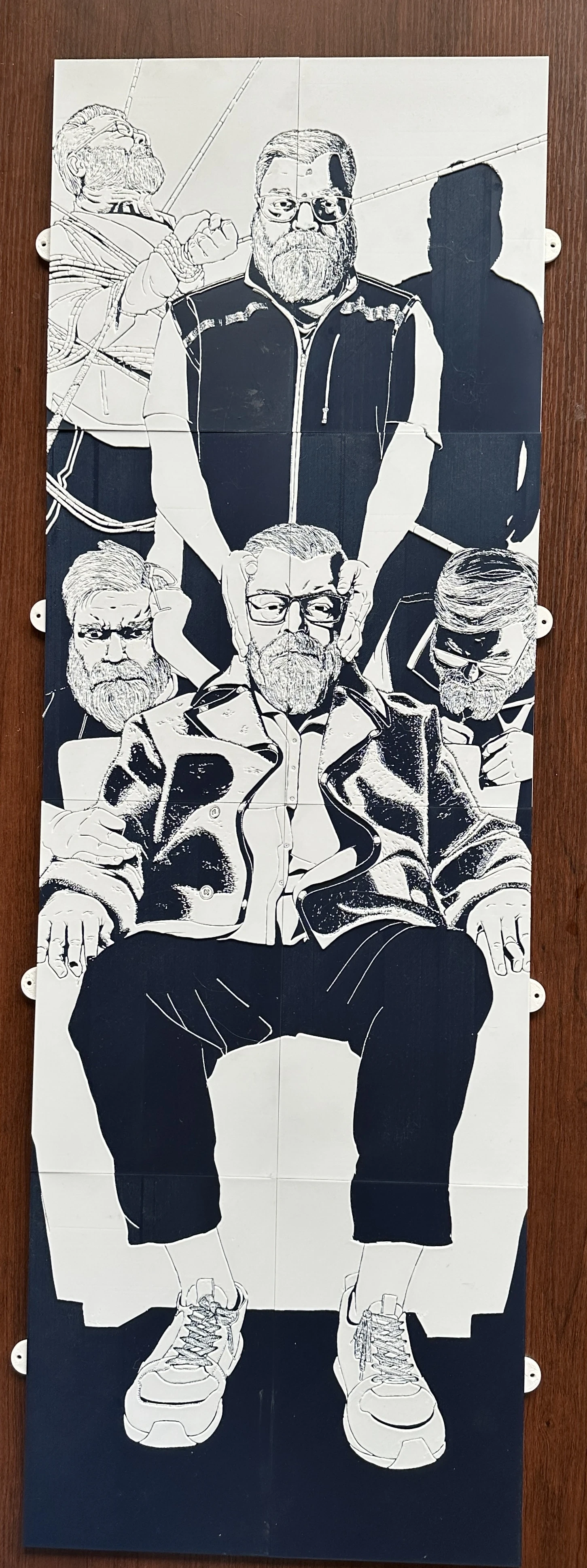 Tactile Print: Internal Dialog