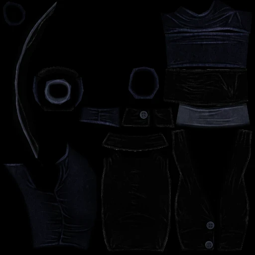 Texture sheet for an unused jacket.