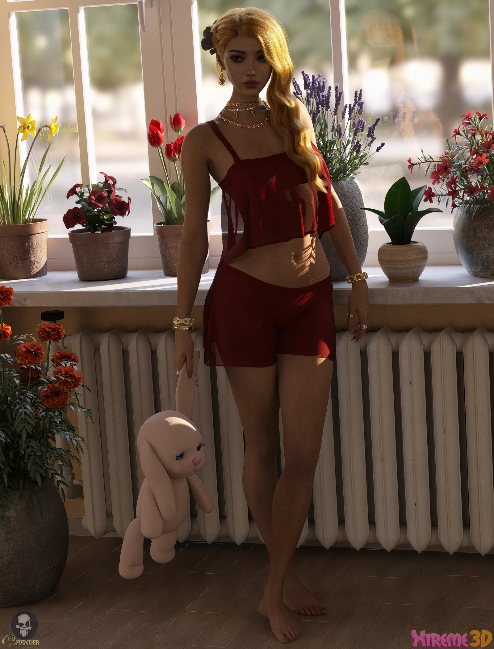 DForce Flirty PJs for G9 by Kaleya3d
Art by Crender
Store Renderosity