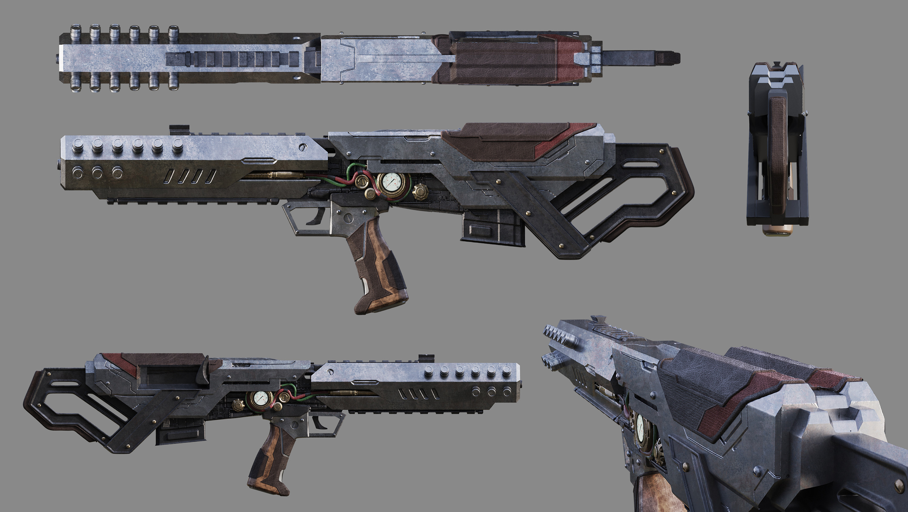 Approved weapon design. 