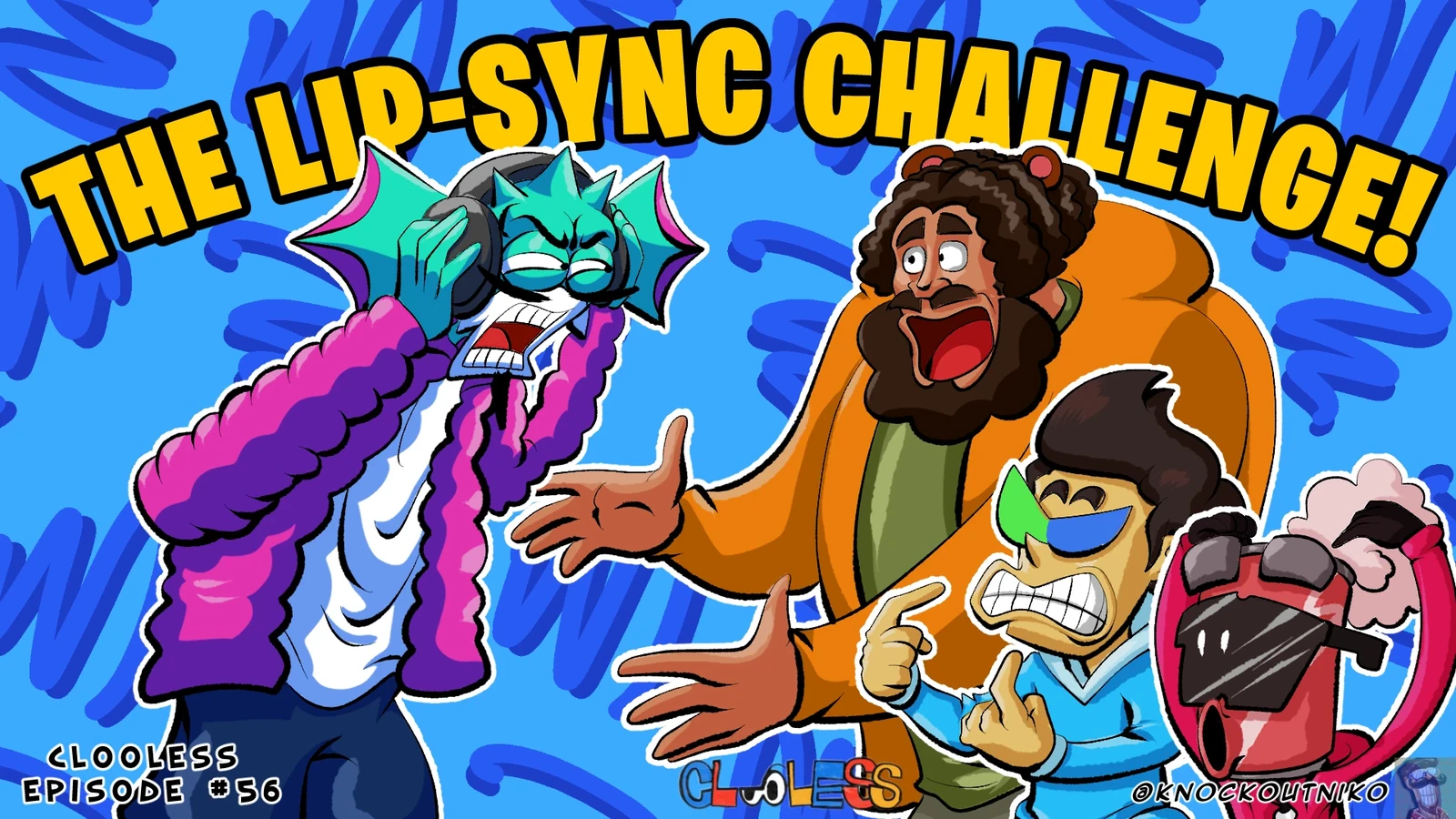 THE LIP SYNC CHALLENGE | Clooless Animated 56