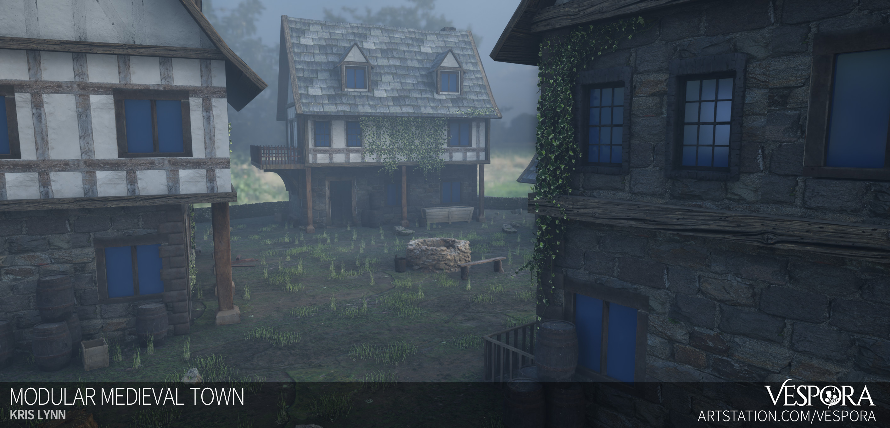 Week 1 - Medieval Town 