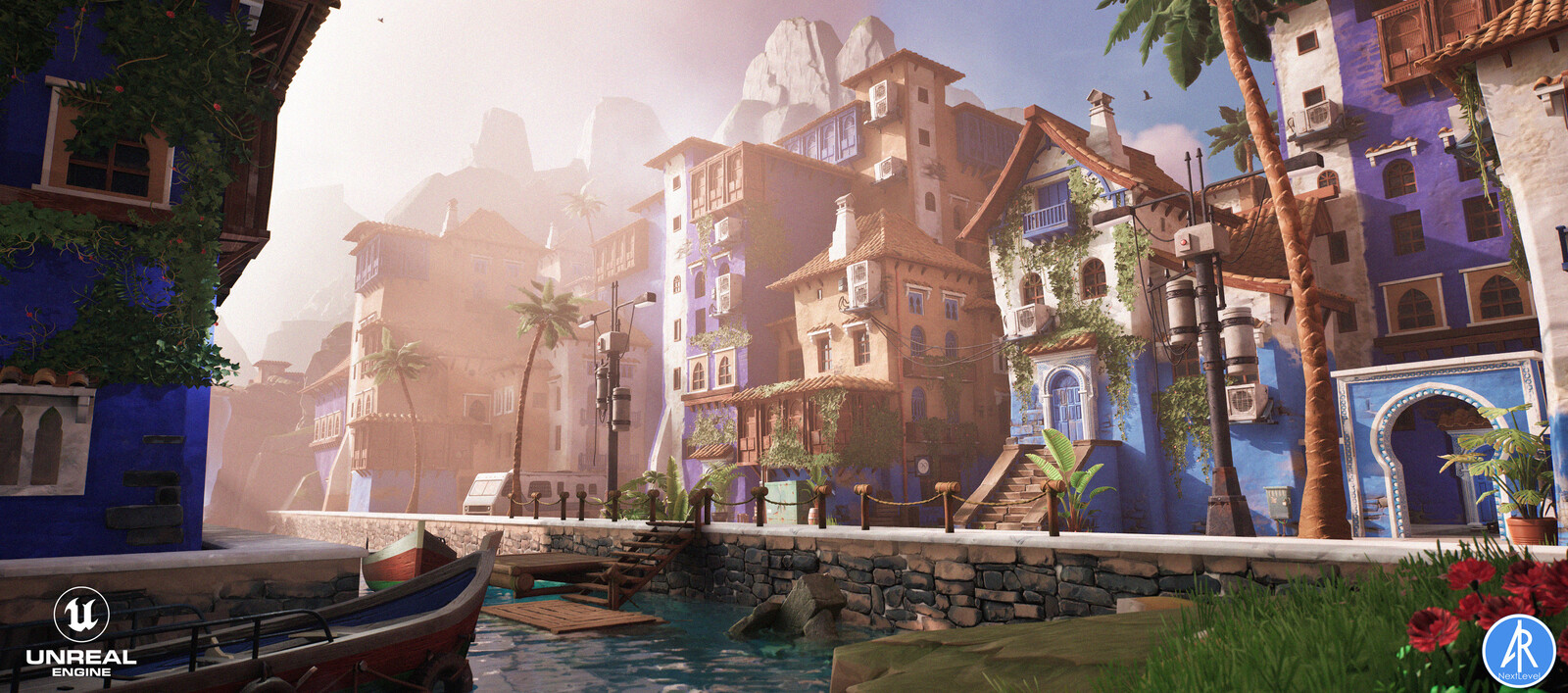 The Blue City — UE5 Cinematic Trailer