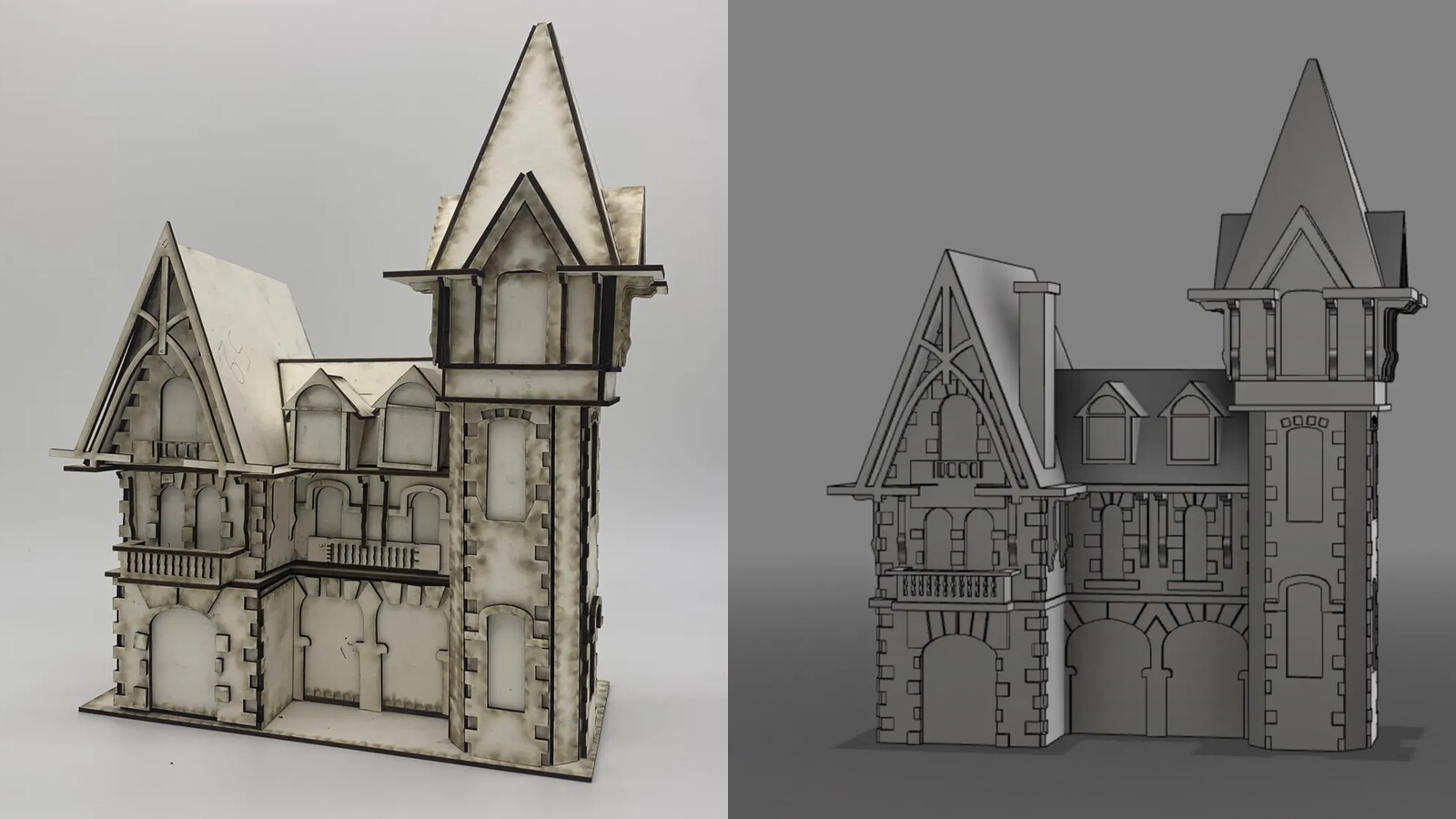 Laser Cut Toy | 3D Model to Laser Cutting