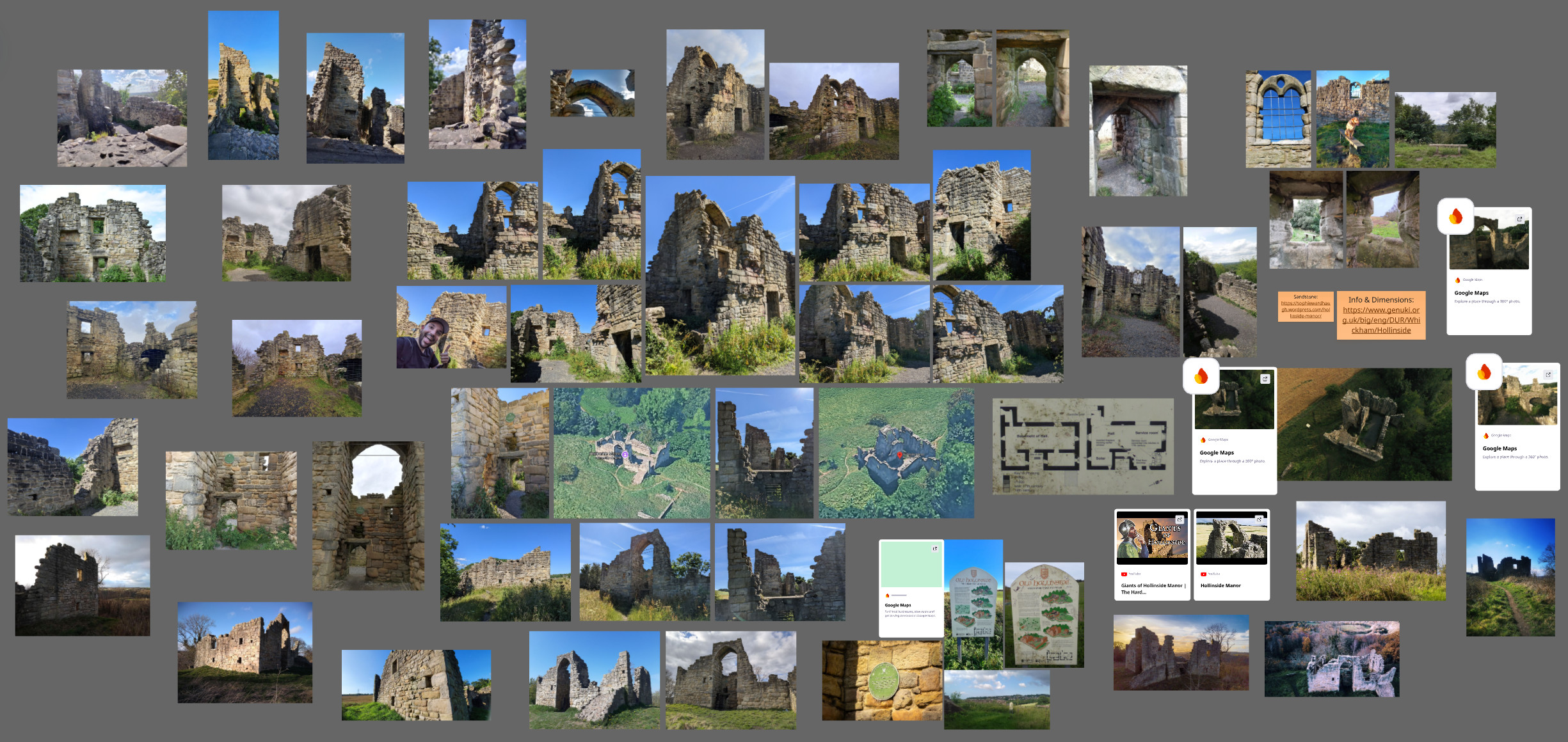 I started by gathering and studying as many reference materials as possible, in addition to my own photographs.